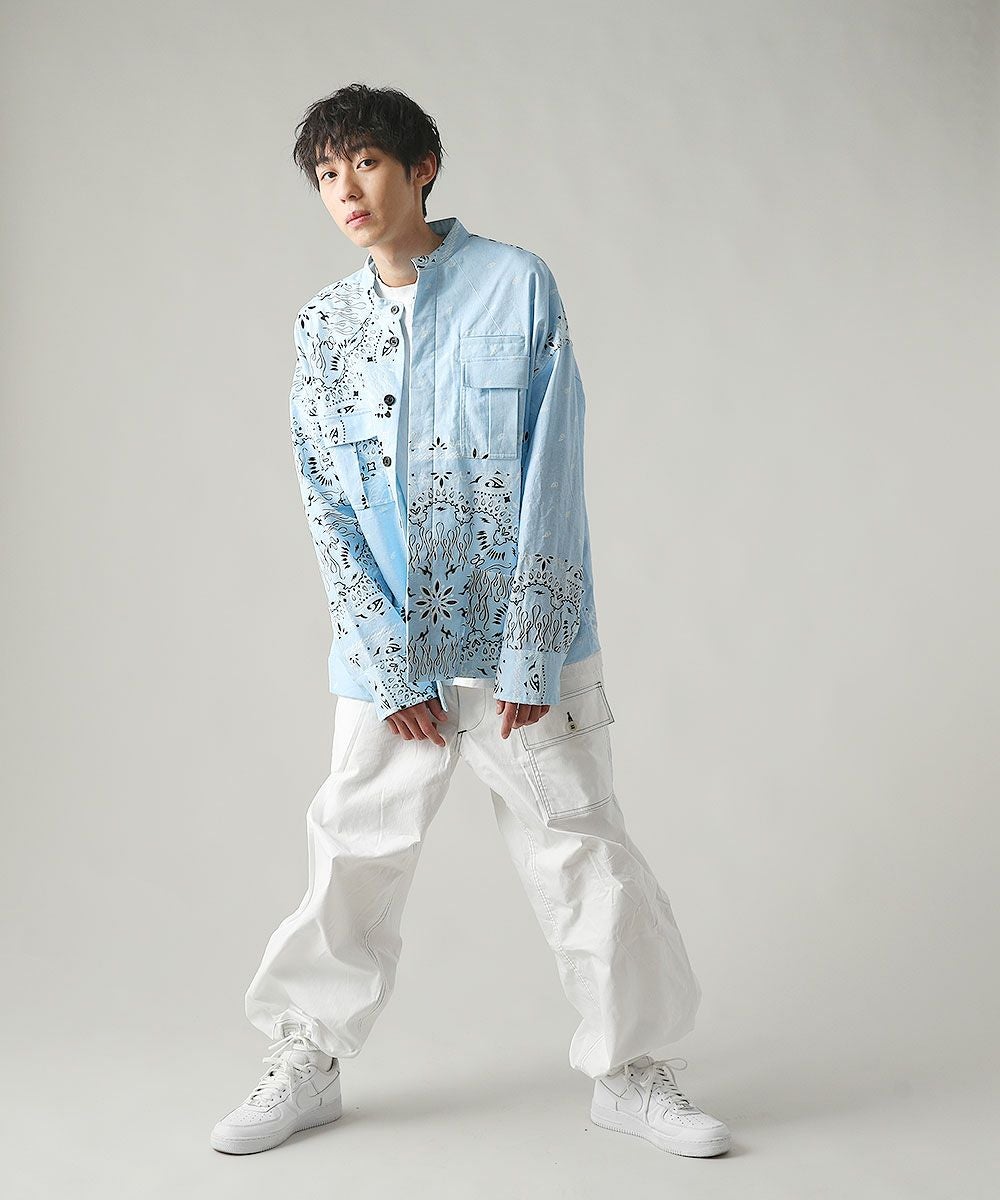 TAIN DOUBLE PUSH ］TAIN PAISLEY SHIRTS | OPENING ACT