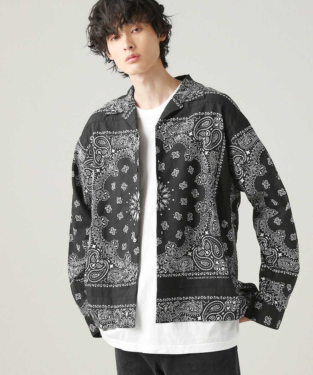 VICTIM×HAV-A-HANK]PAISLEY SHIRTS | OPENING ACT