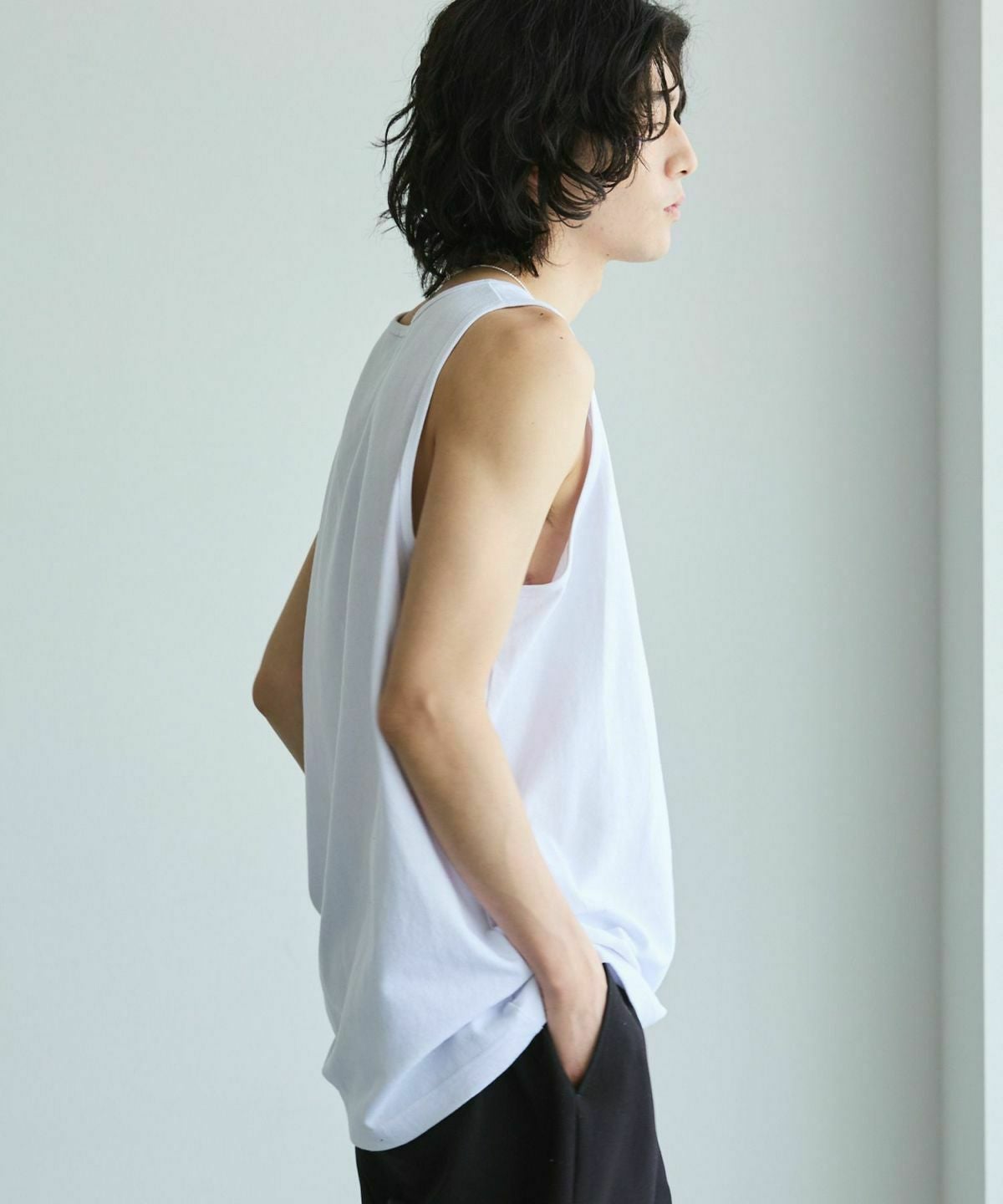 TNH NEWHOUSE COOPER TANK TOP 色別注　ナチュラル Tank Top