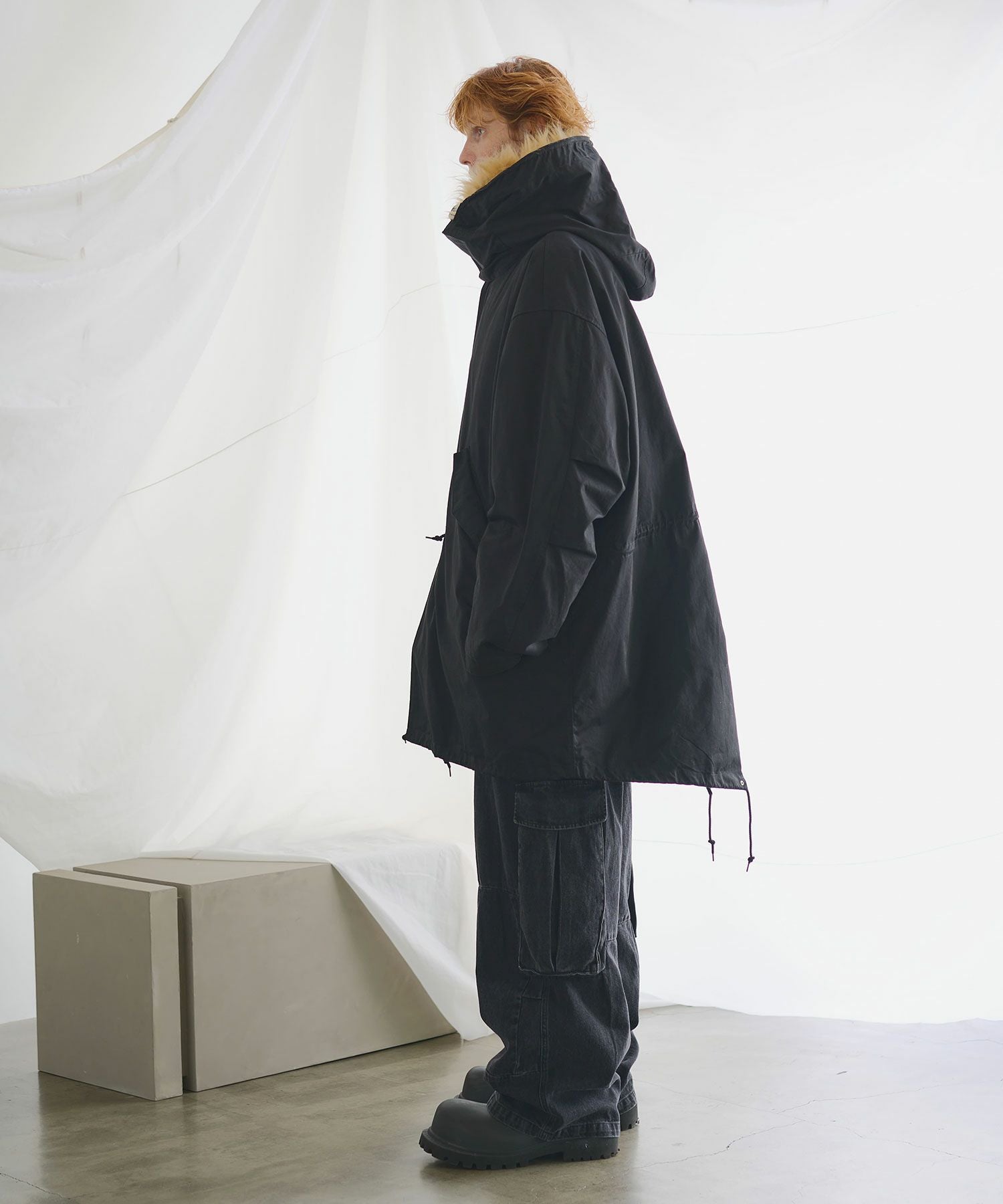 ESCP VINTAGE] 【SET】M65 MODS BIG COAT＆ QUILTED BIG JACKET