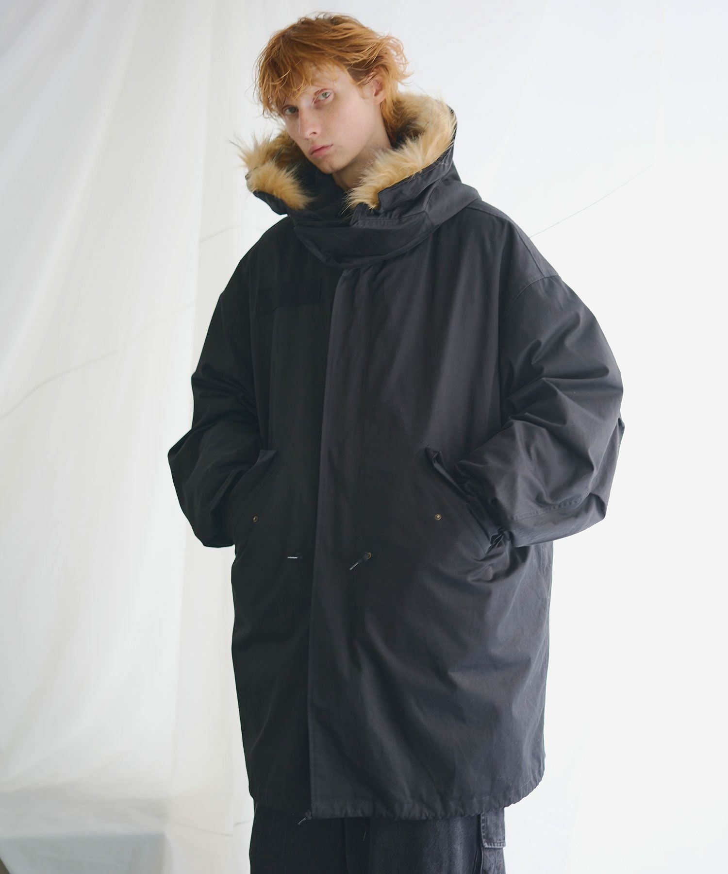 ESCP VINTAGE] 【SET】M65 MODS BIG COAT＆ QUILTED BIG JACKET