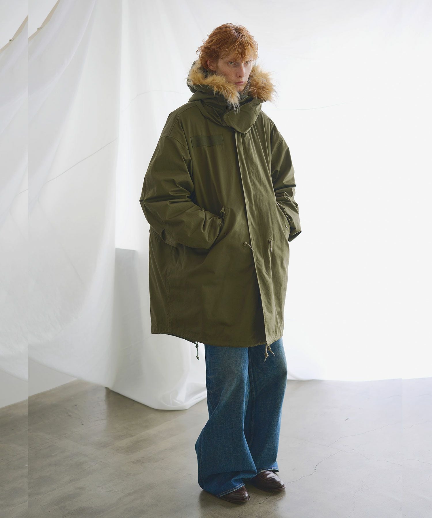 ESCP VINTAGE] 【SET】M65 MODS BIG COAT＆ QUILTED BIG JACKET