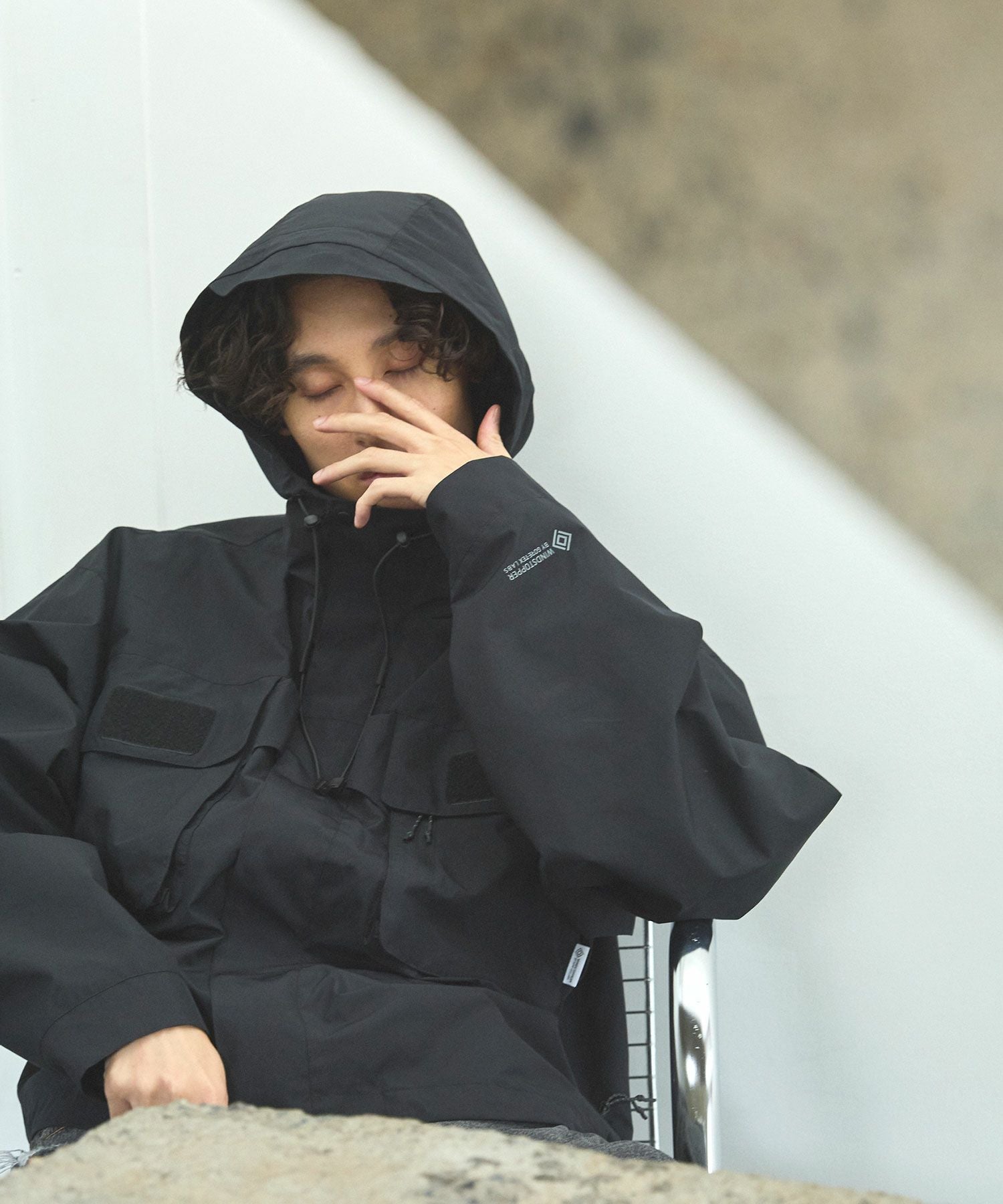 OPENING ACT × +phenix] WINDSTOPPER by GORE-TEX lab フィッシング