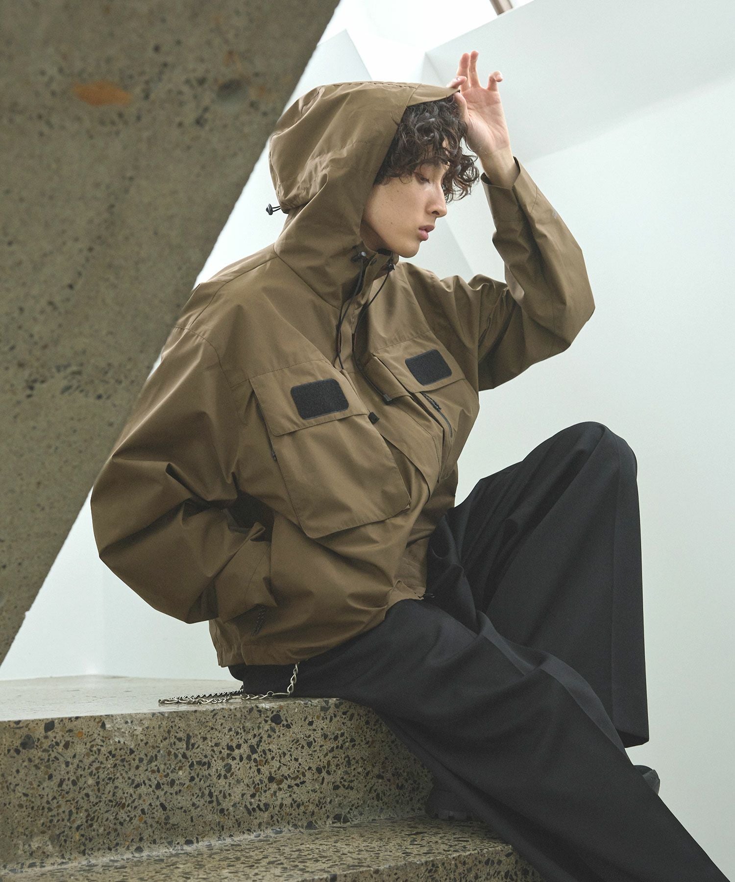 OPENING ACT × +phenix] WINDSTOPPER by GORE-TEX lab フィッシング
