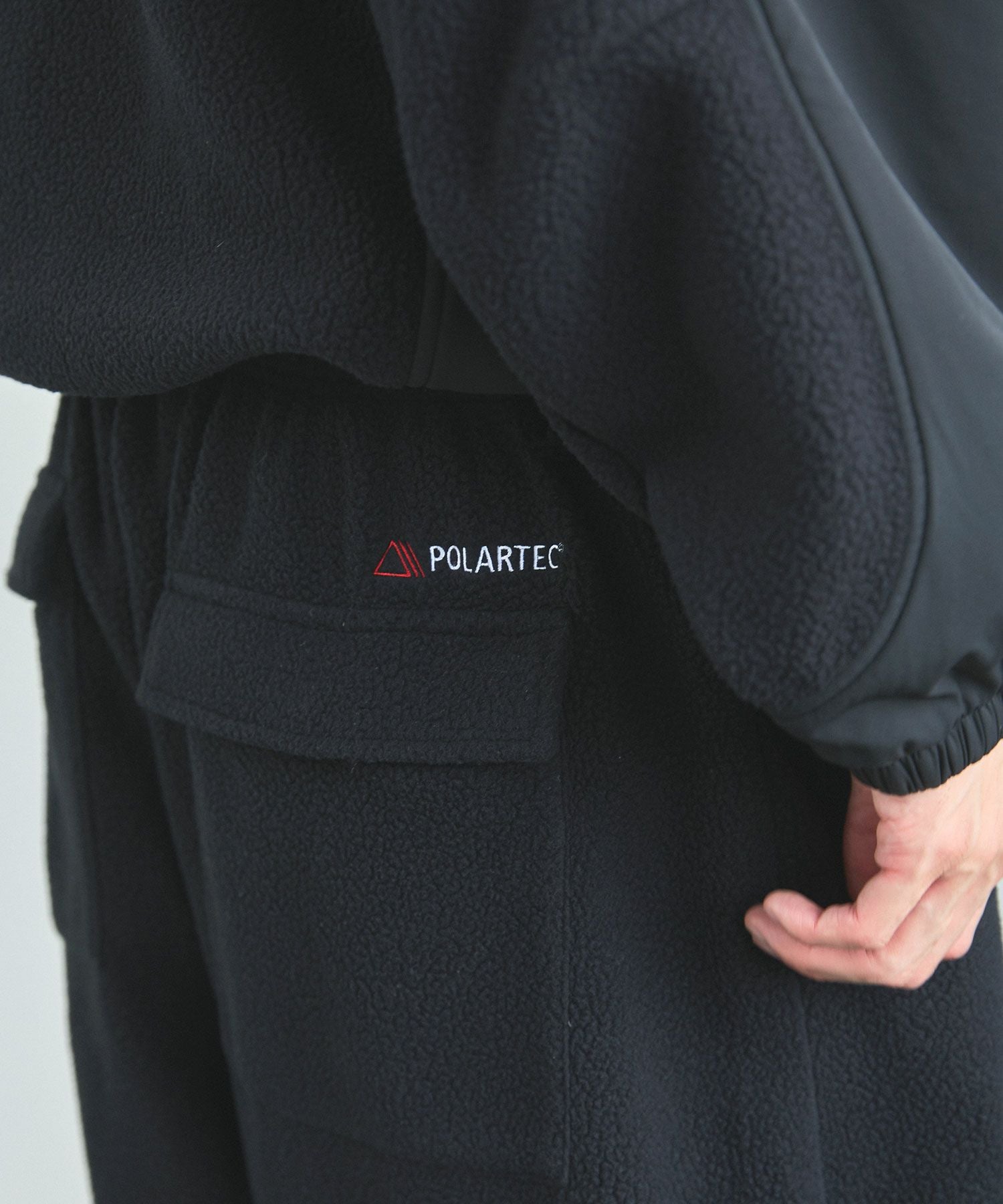 Polartec × OPENING ACT] Polartecフリースワイドオーバーパンツ