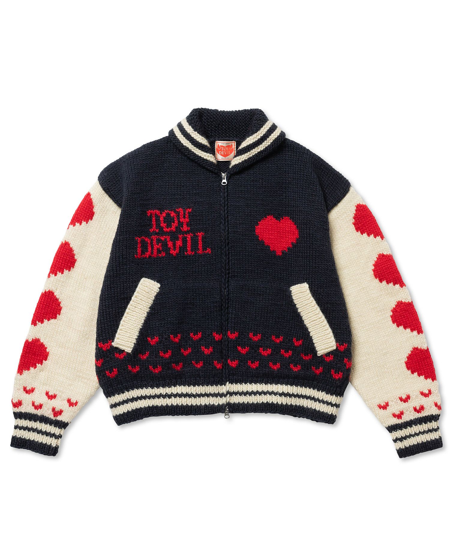 TOY DEVIL]KNIT BLOUSON | OPENING ACT