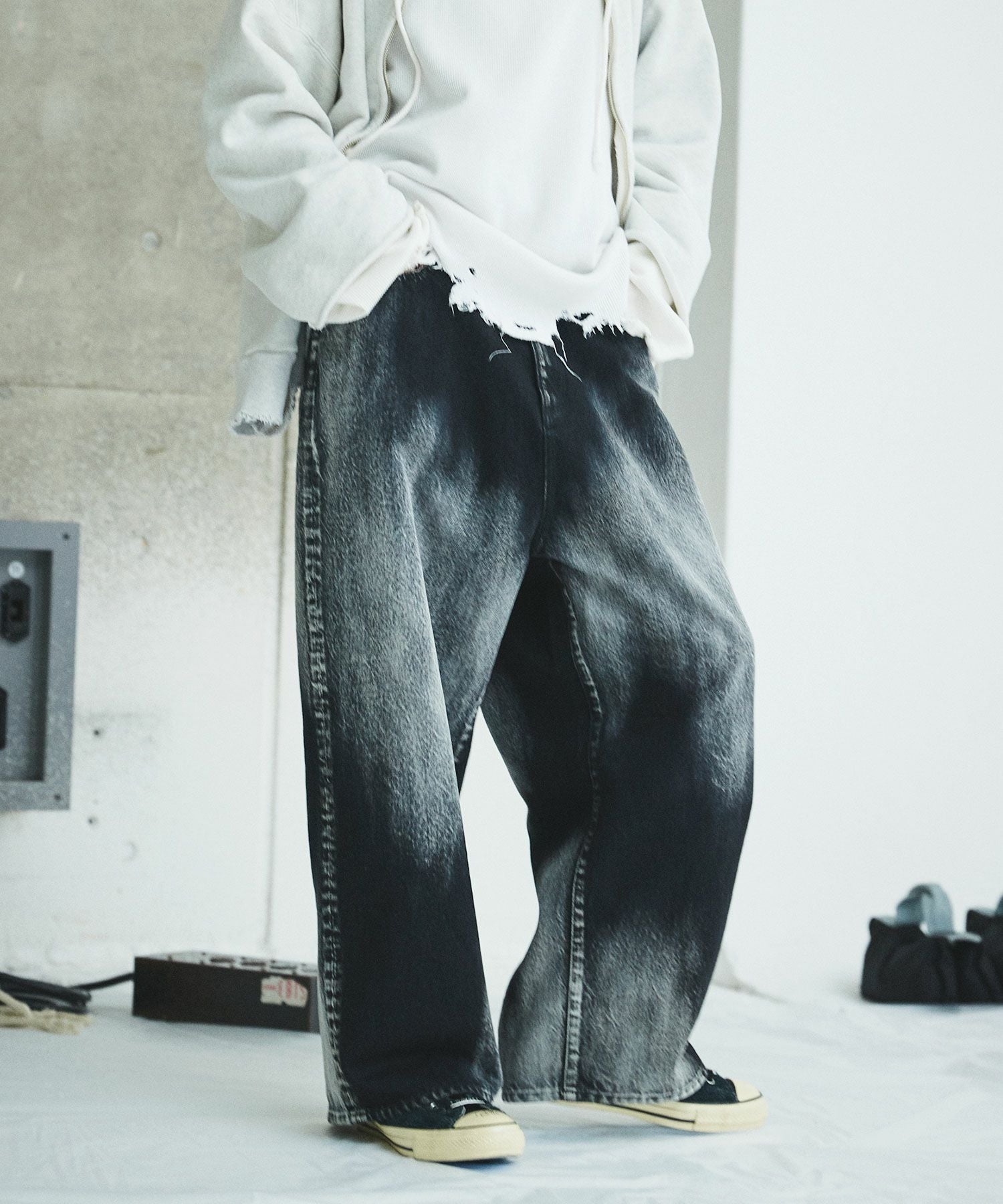 OPENING ACT] Made in Japan グラデーションブリーチハイエンド加工