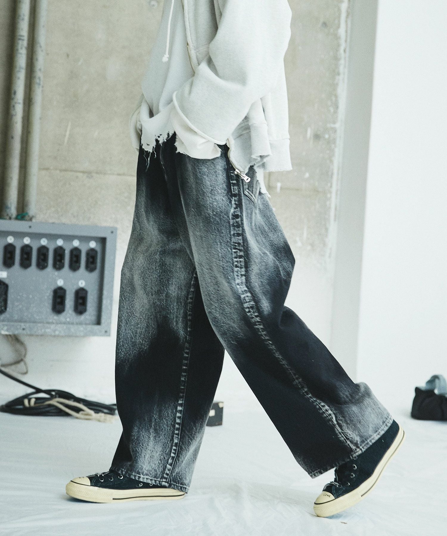 OPENING ACT] Made in Japan グラデーションブリーチハイエンド加工