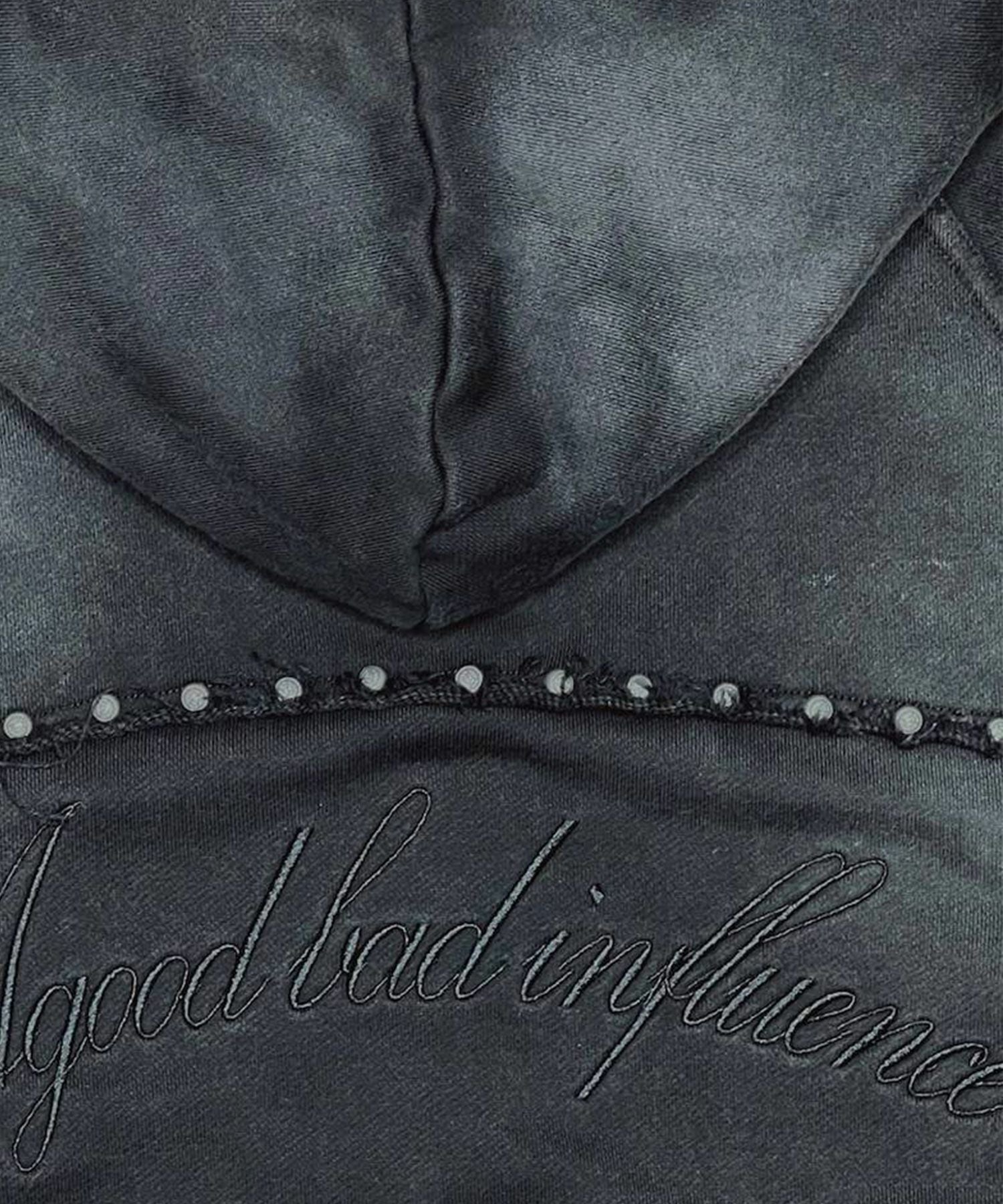 A Good Bad Influence] ORIGINAL STUDSED HOODIE | OPENING ACT