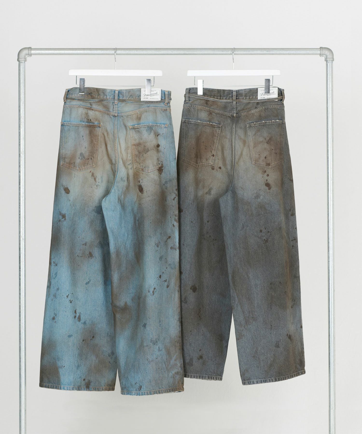 DISCOVERED] CRASH DENIM PANTS | OPENING ACT