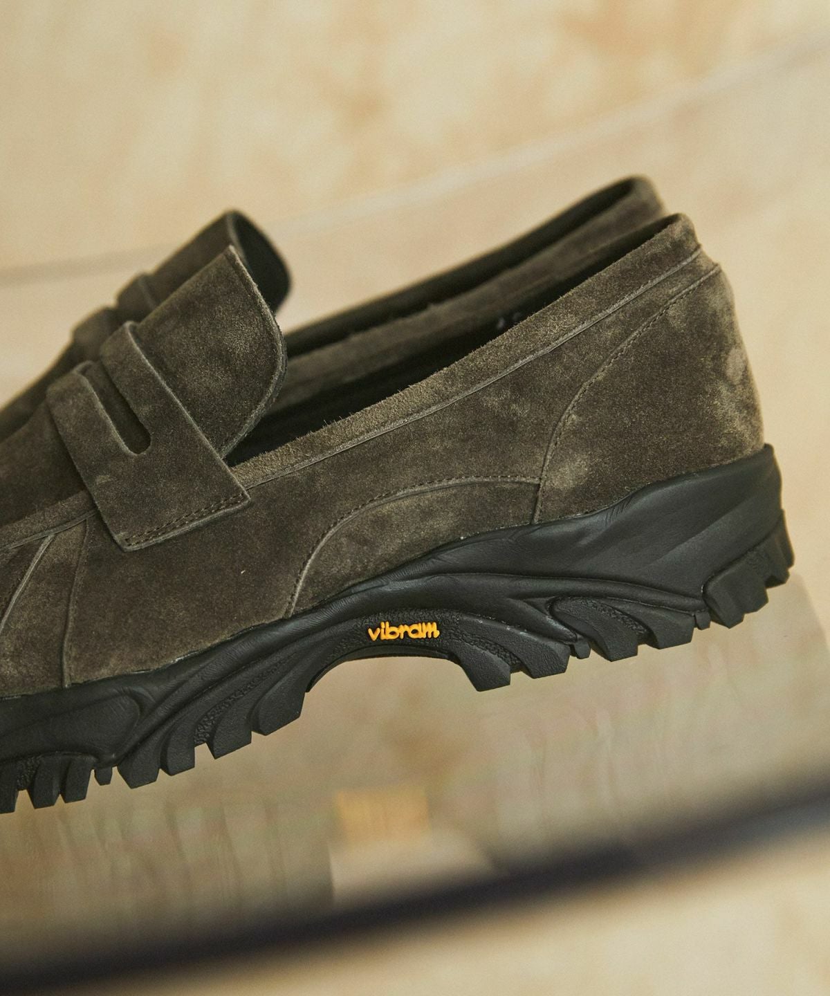 完売品VIBRAM×OPENING ACTローファースニーカー 26.5 中古・古着通販】OPENING act (オープニングアクト) vibram (ビブラム