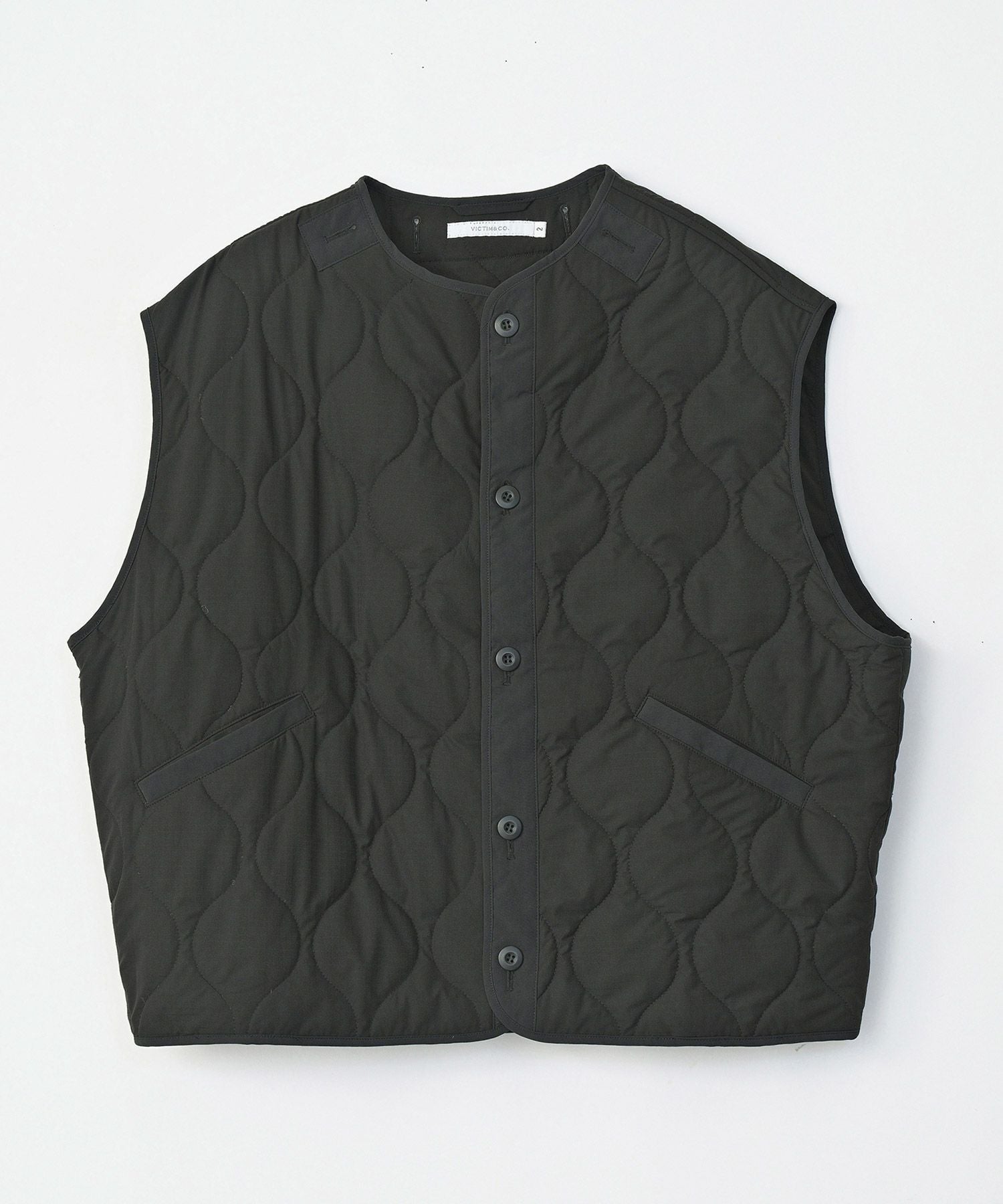 ジャケット・アウター VICTIM M65 BIG COAT QUILTED BIG VEST VICTIM - M-65 BIG COAT / ミリタリーコート / VTM-22-C-134