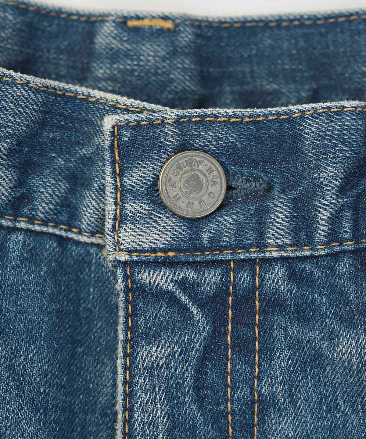 VICTIM×HAGUN] WIDE PIPE DENIM PANTS 〓予約販売・8月下旬〜9月