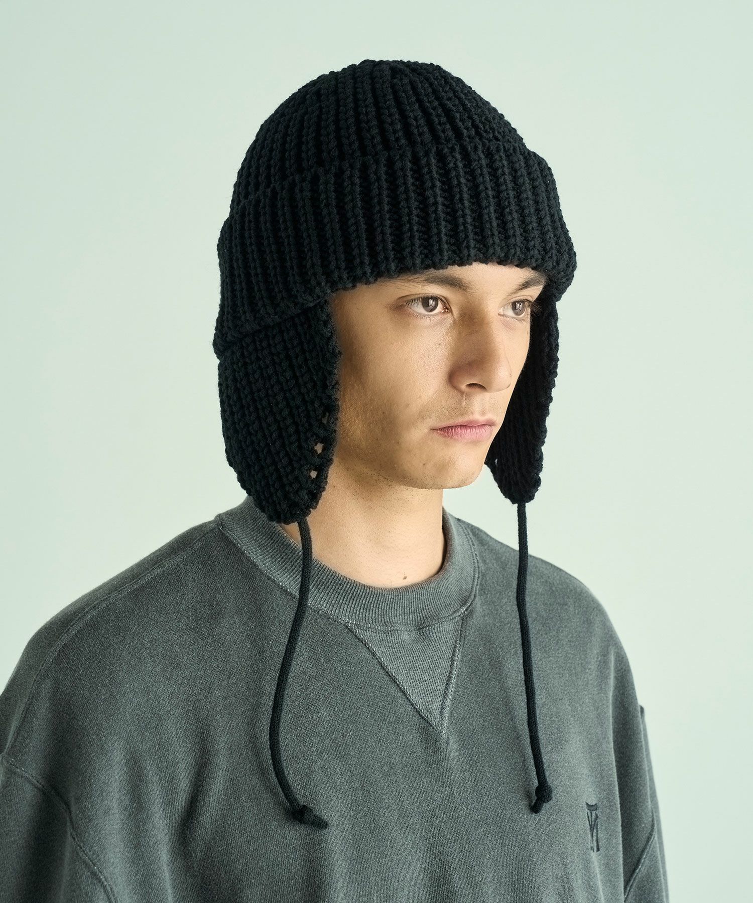 VICTIM×CA4LA] EAR FLAP KNIT CAP | OPENING ACT