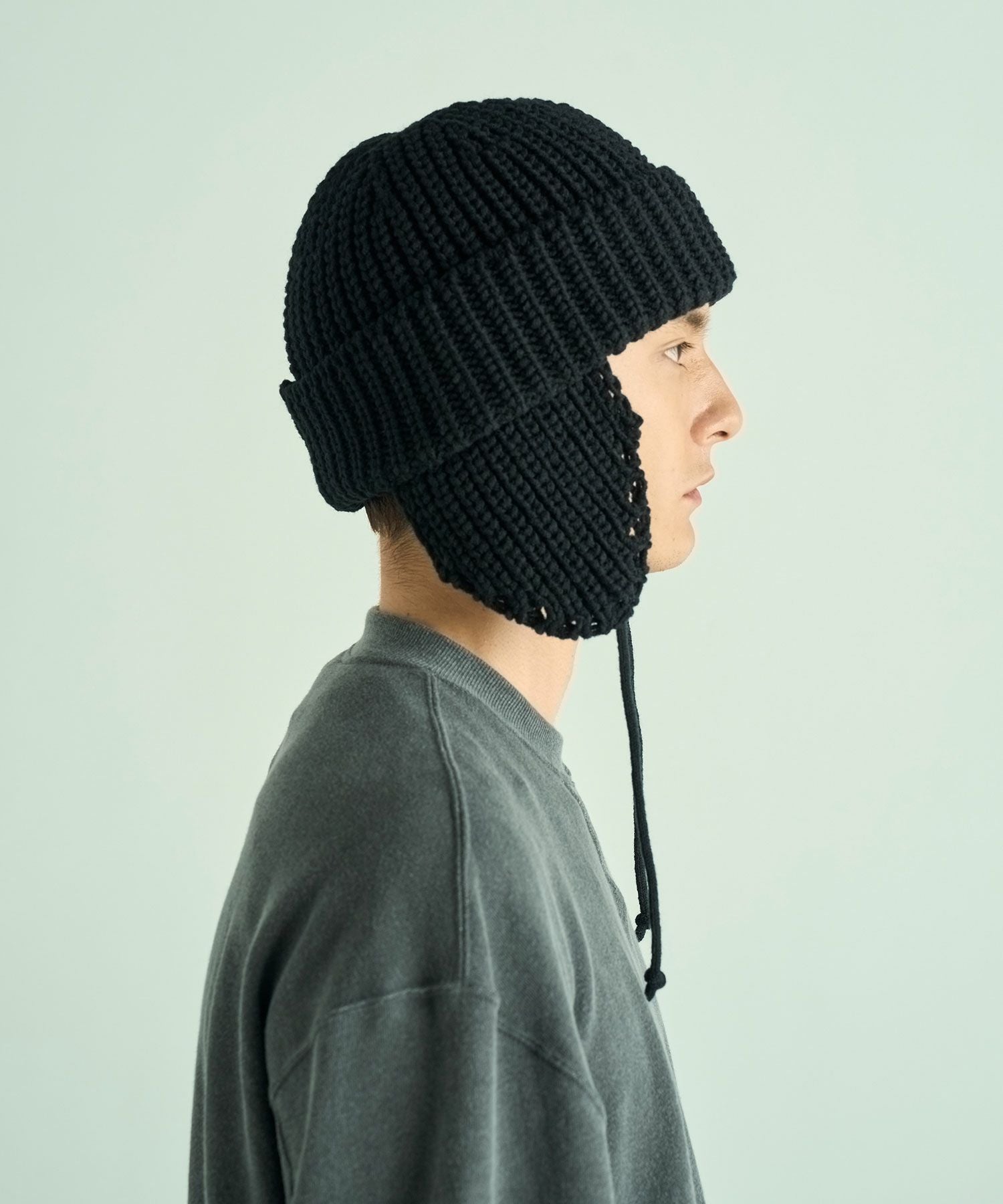VICTIM×CA4LA] EAR FLAP KNIT CAP | OPENING ACT