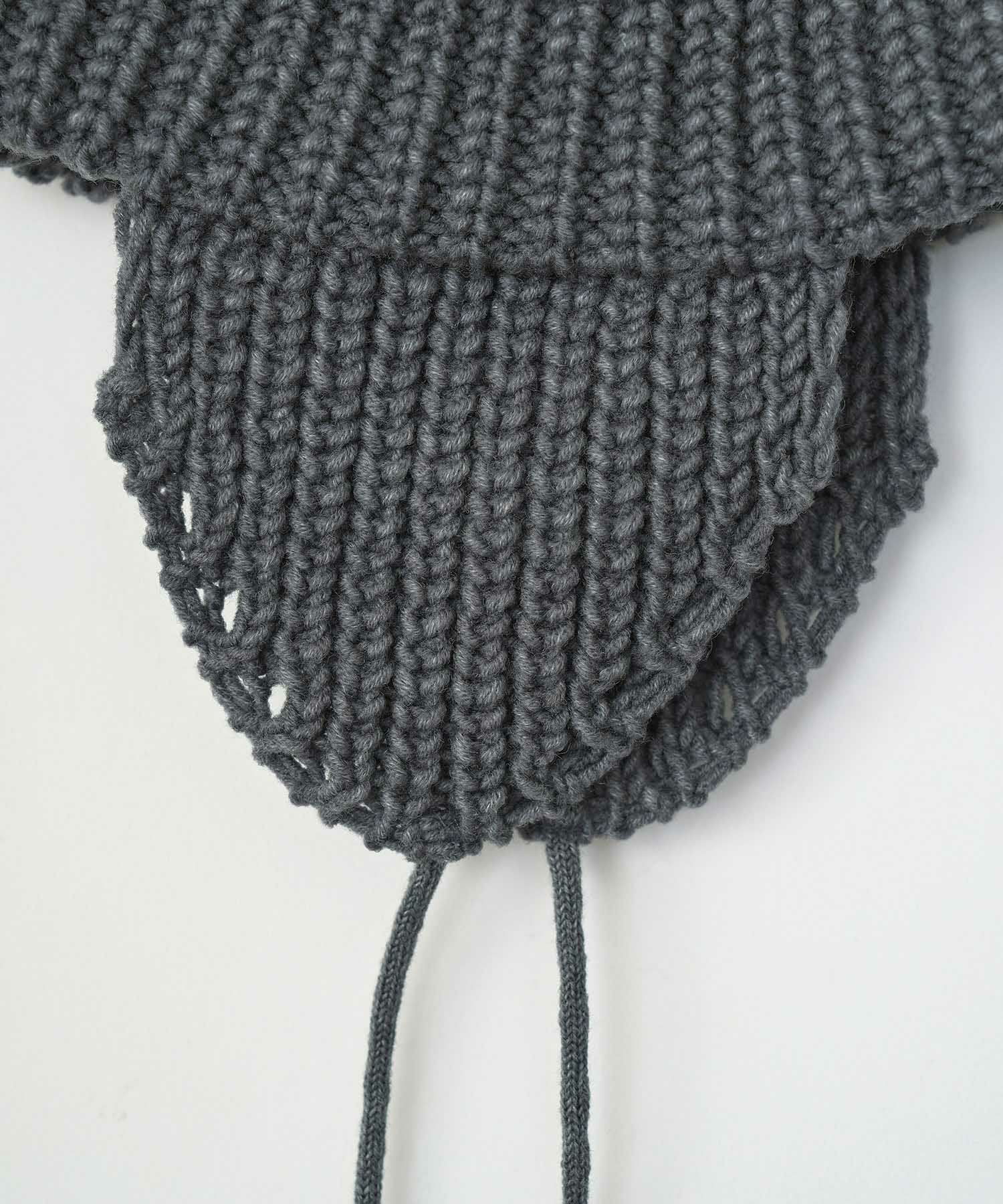 VICTIM×CA4LA] EAR FLAP KNIT CAP | OPENING ACT