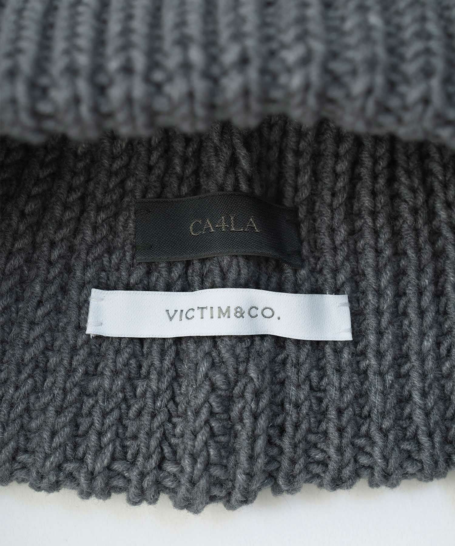 VICTIM×CA4LA] EAR FLAP KNIT CAP | OPENING ACT