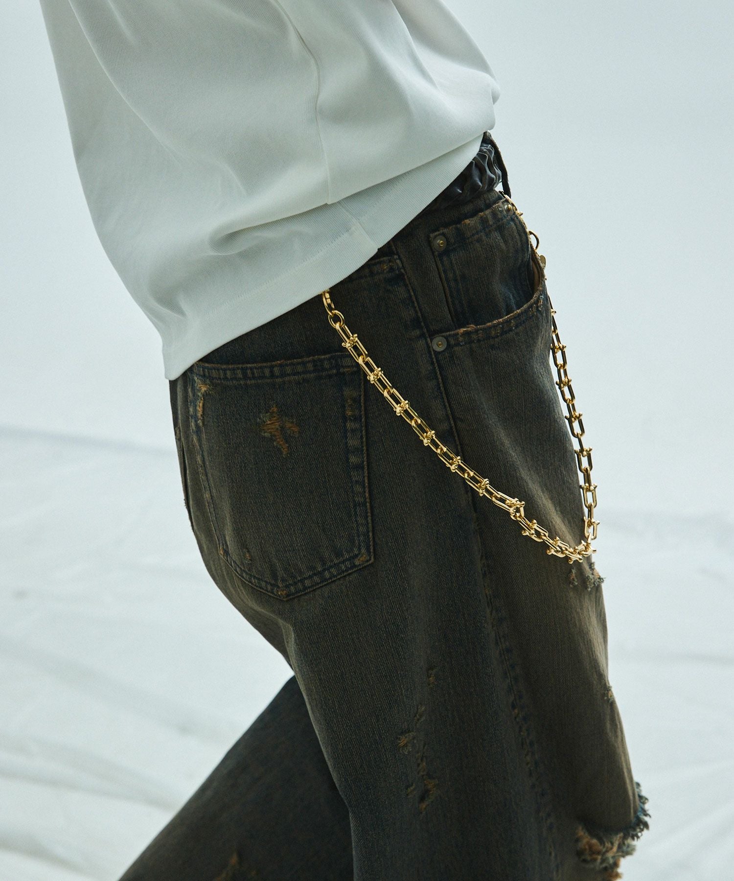 DISCOVERED×OPENING ACT] BONE WALLET CHAIN | OPENING ACT