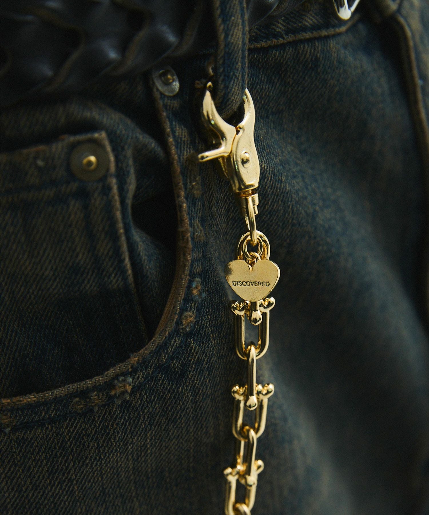 DISCOVERED×OPENING ACT] BONE WALLET CHAIN | OPENING ACT