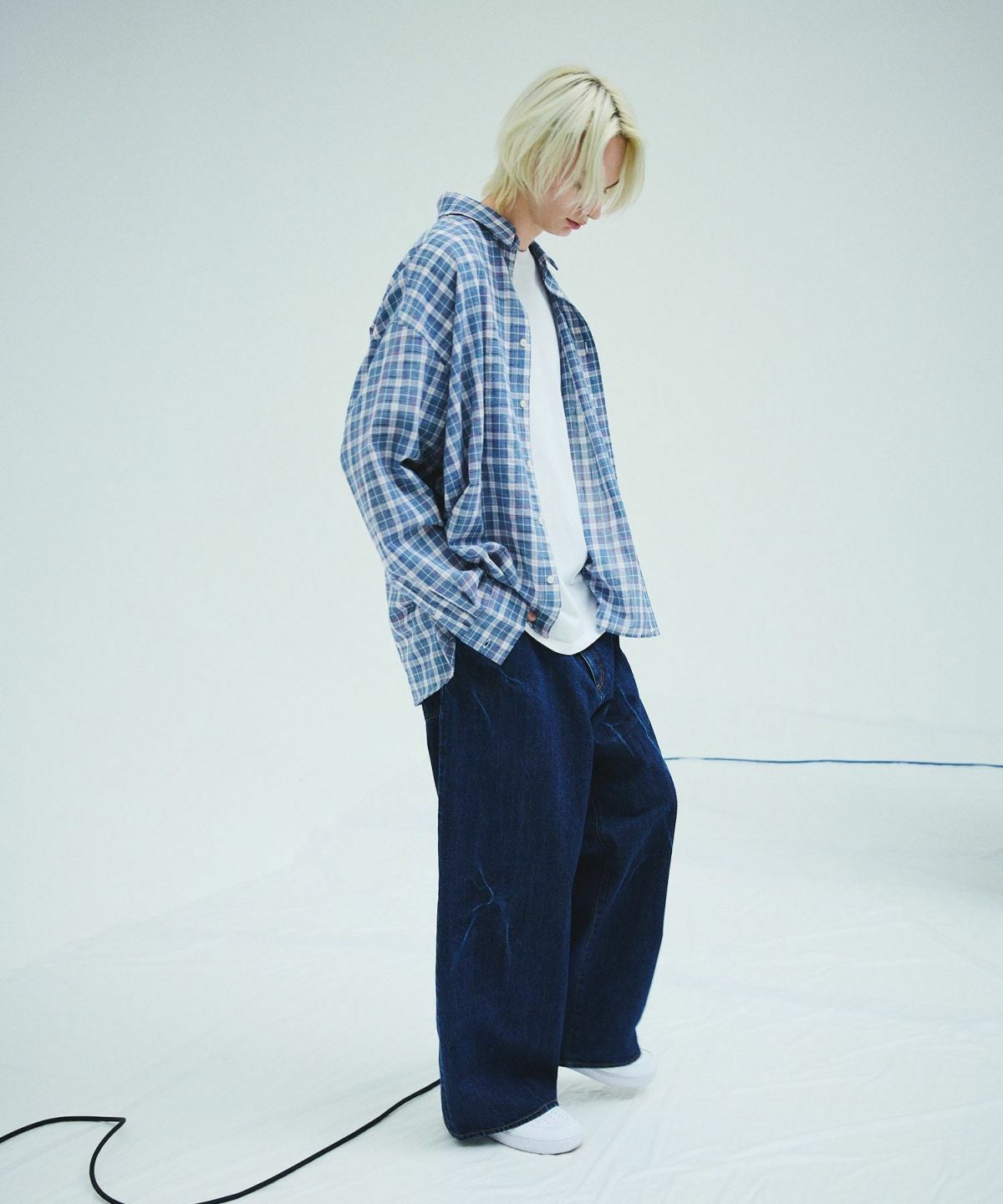 OPENING ACT] MADE in JAPAN 90sメガワイドバギーセルビッチデニム