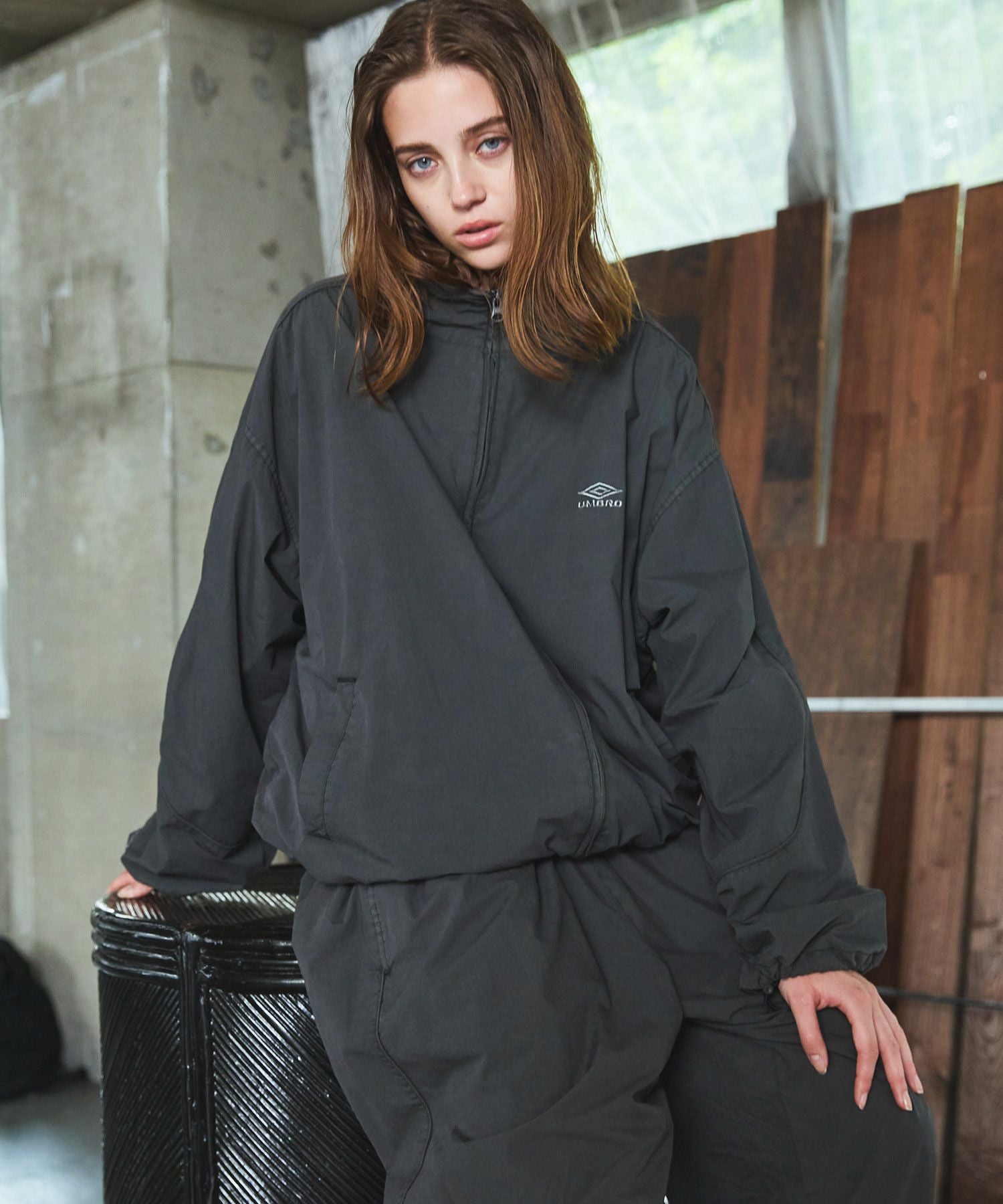 ［ UMBRO×OPENING ACT ] Tracksuit Jacket UMBRO×OPENING ACT] Oversized Tracksuit Jacket | OPENING ACT