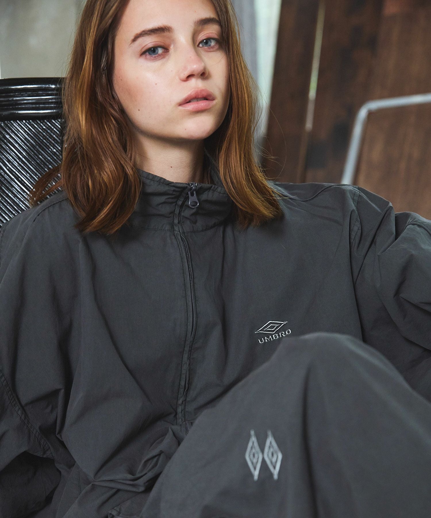 ［ UMBRO×OPENING ACT ] Tracksuit Jacket UMBRO×OPENING ACT] Oversized Tracksuit Jacket | OPENING ACT