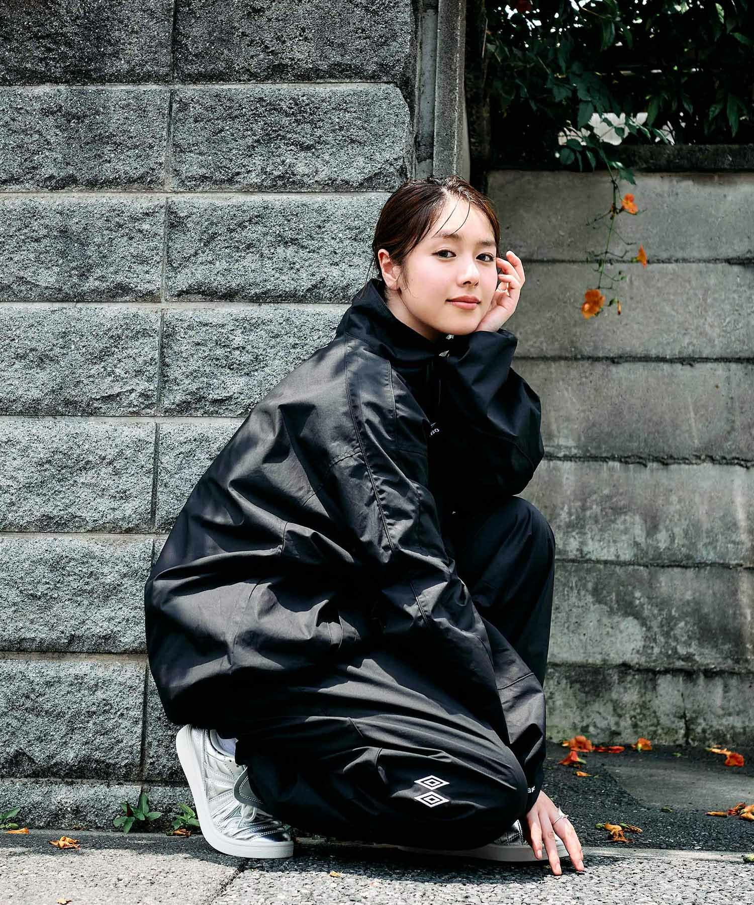 UMBRO×OPENING ACT トラックジャケット フェードブラック L UMBRO×OPENING ACT] Oversized Tracksuit Jacket | OPENING ACT