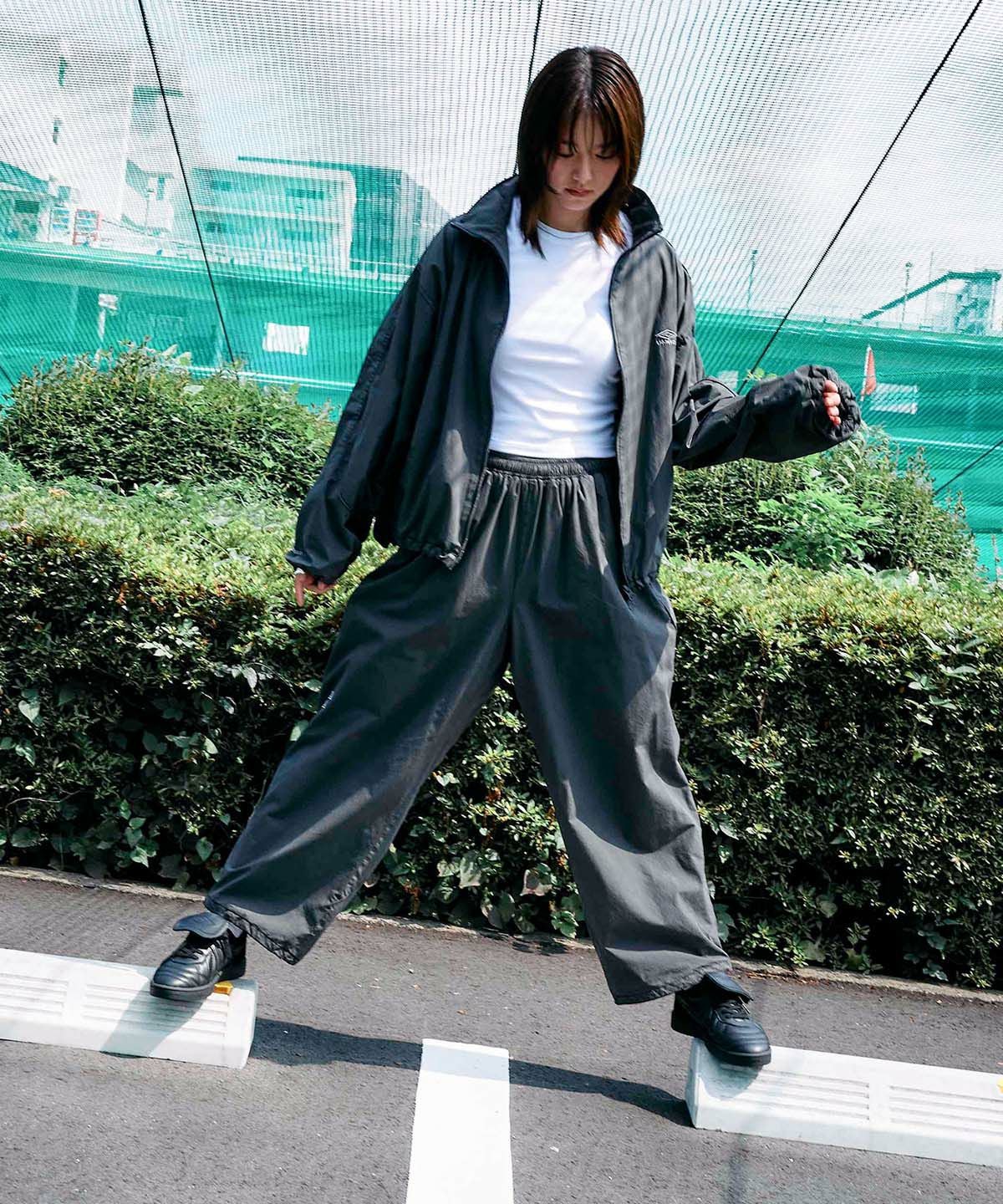 UMBRO×OPENING ACT] baggy jogger pants | OPENING ACT