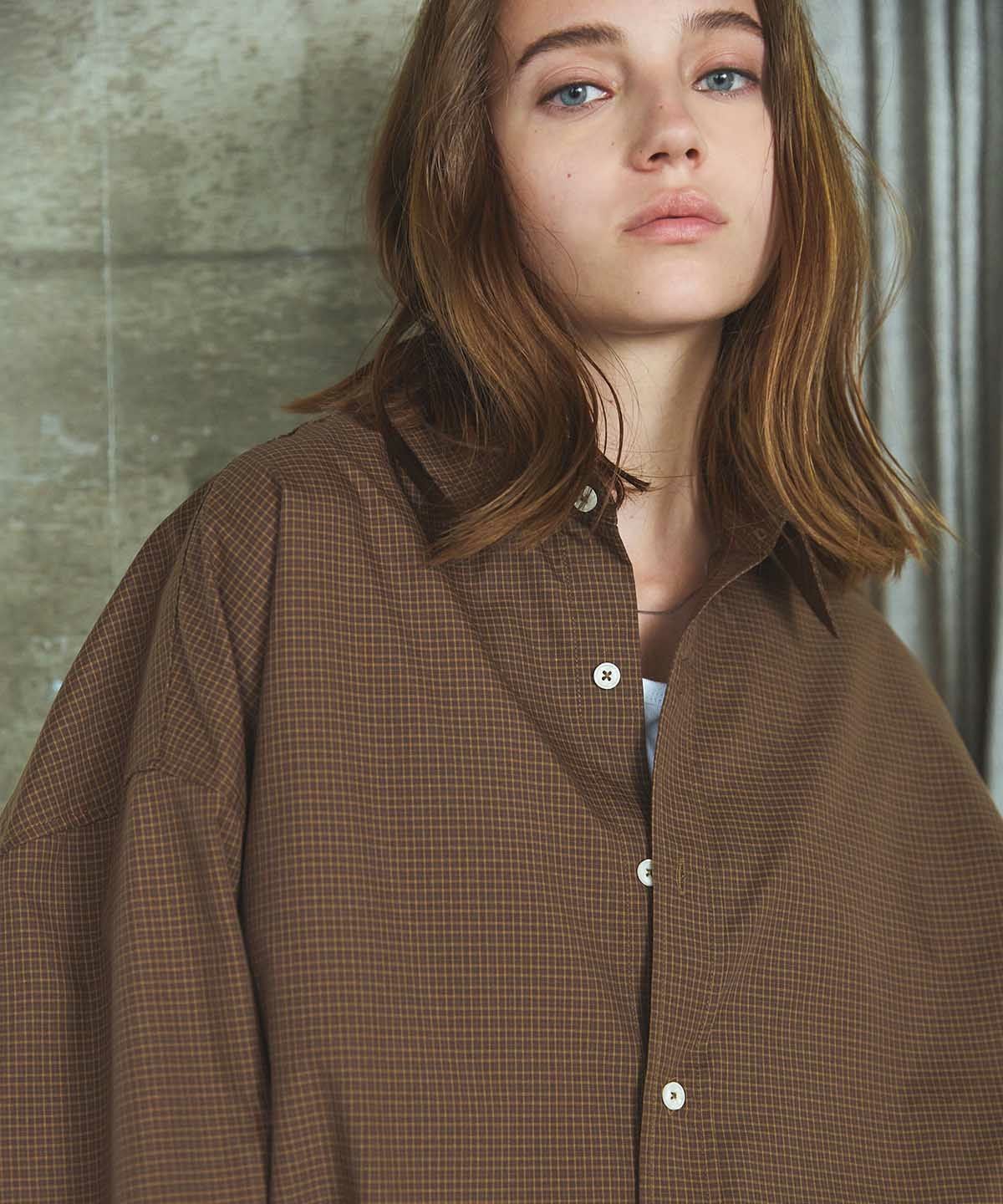 OPENING ACT] 7DAYS AUTUMN CHECK RELAX FIT SHIRT | OPENING ACT