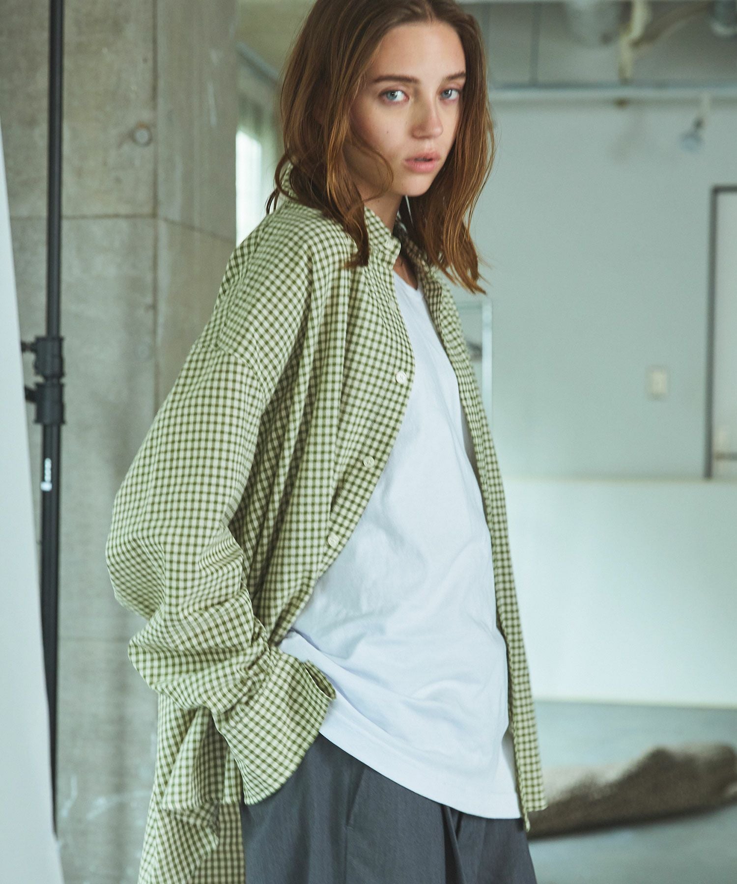 Autumn様ご確認用♥オーダー品 OPENING ACT] 7DAYS AUTUMN CHECK RELAX FIT SHIRT | OPENING ACT