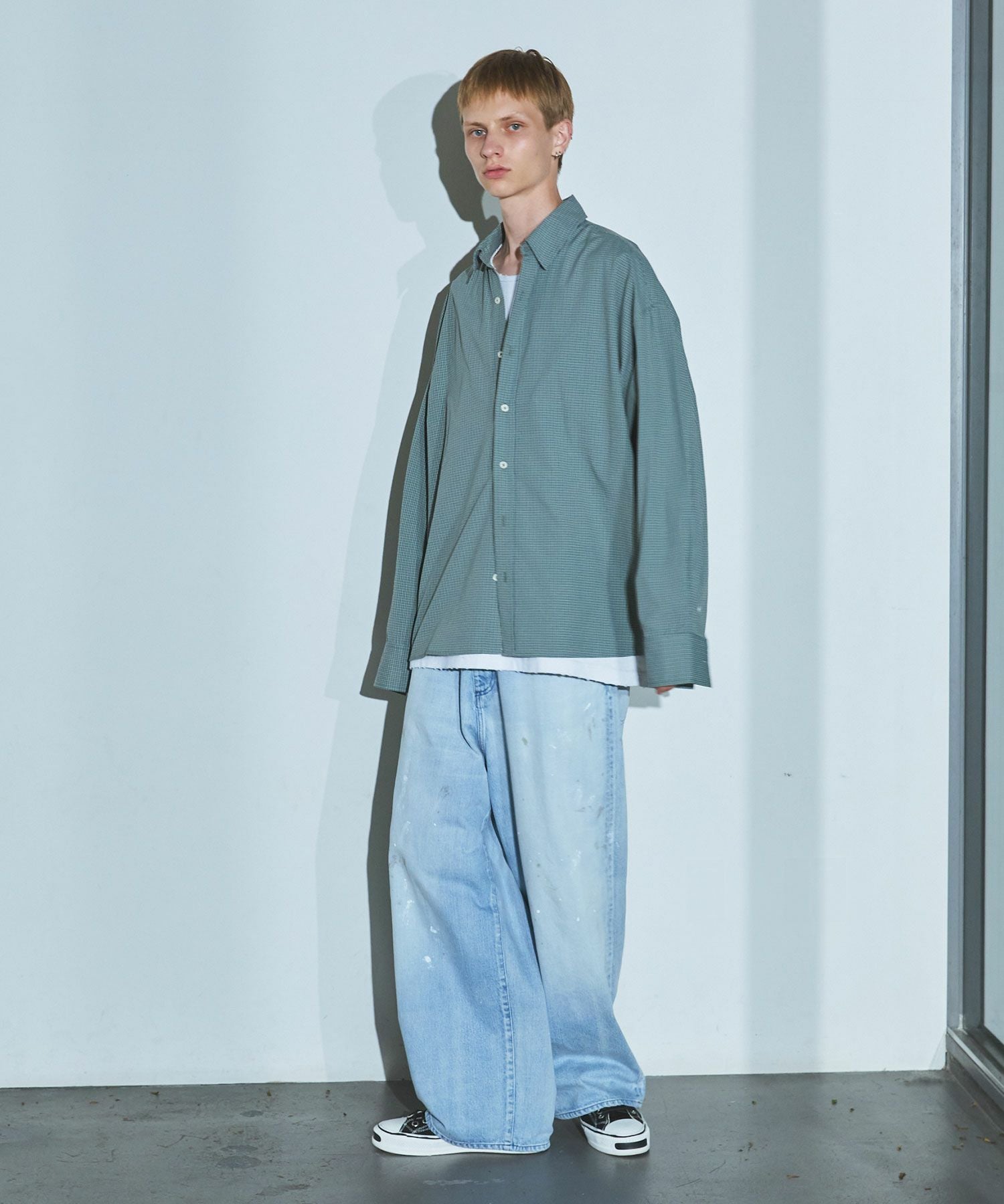 OPENING ACT] 7DAYS AUTUMN CHECK RELAX FIT SHIRT | OPENING ACT