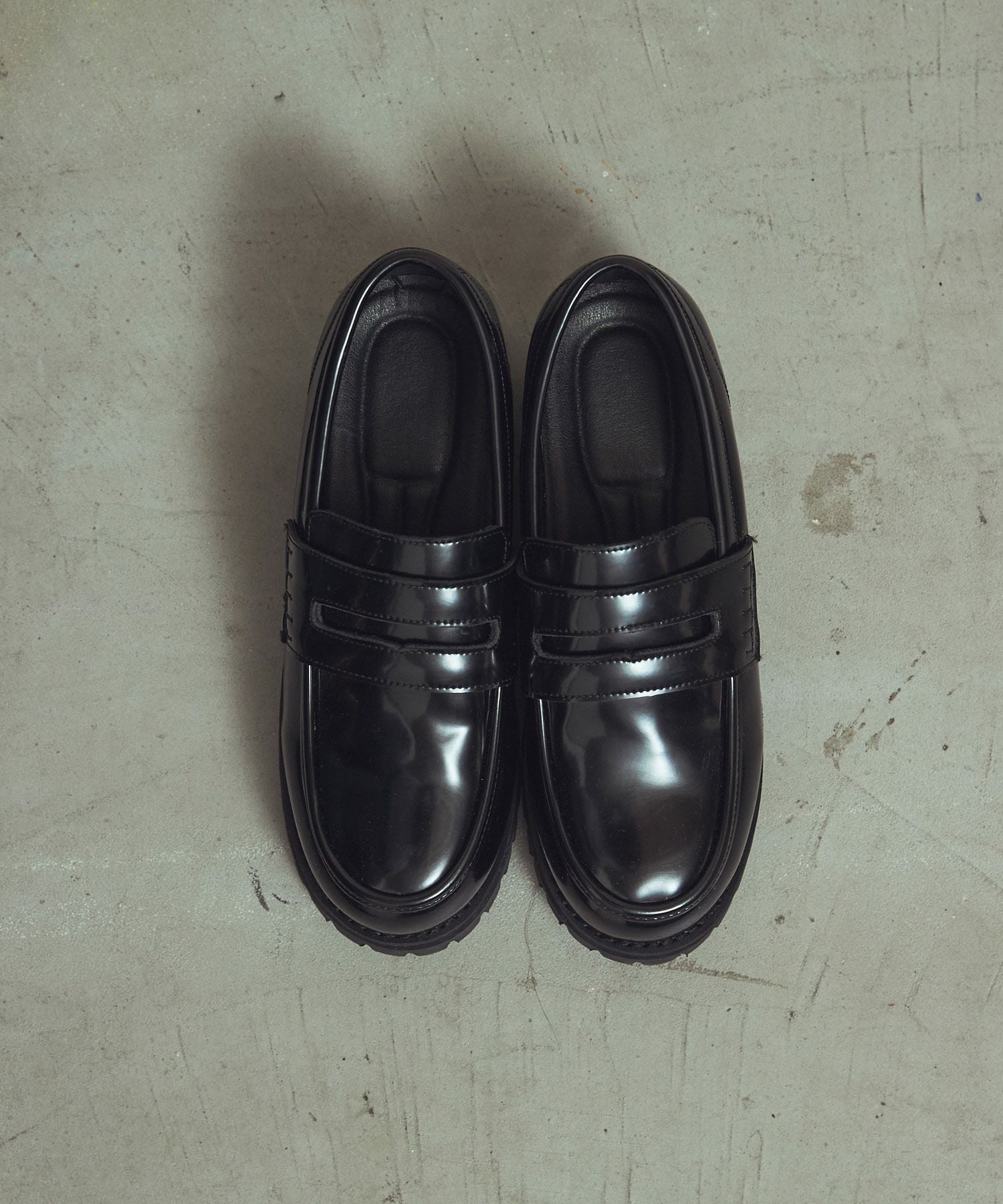 VIBRAM×OPENING ACT] ボリュームVIBRAMソールコインローファー