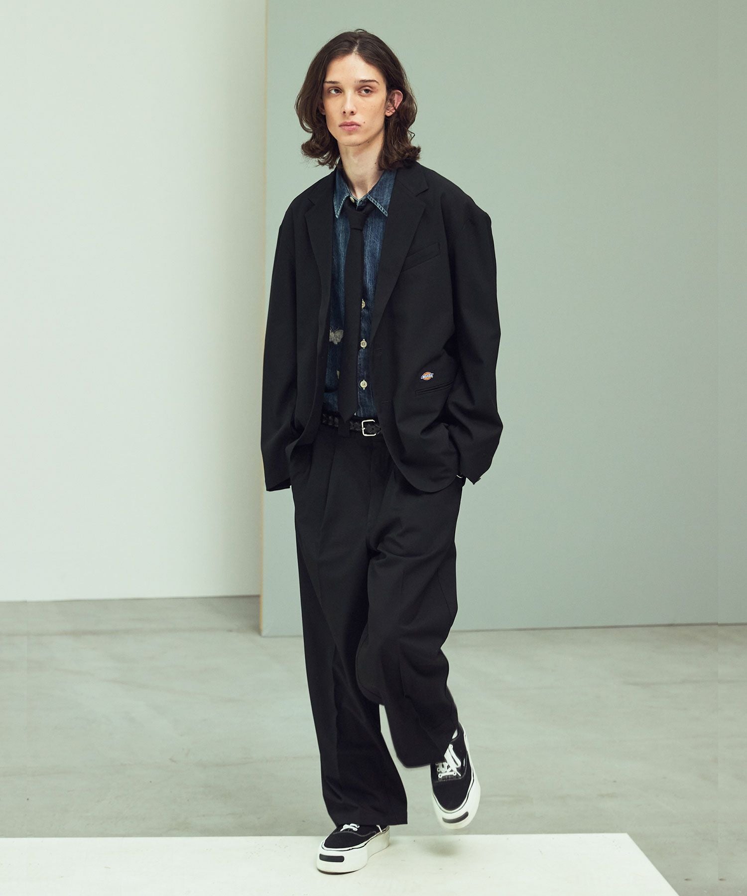 Dickies×OPENING ACT] TRツイルリラックスフィットワークテーラード