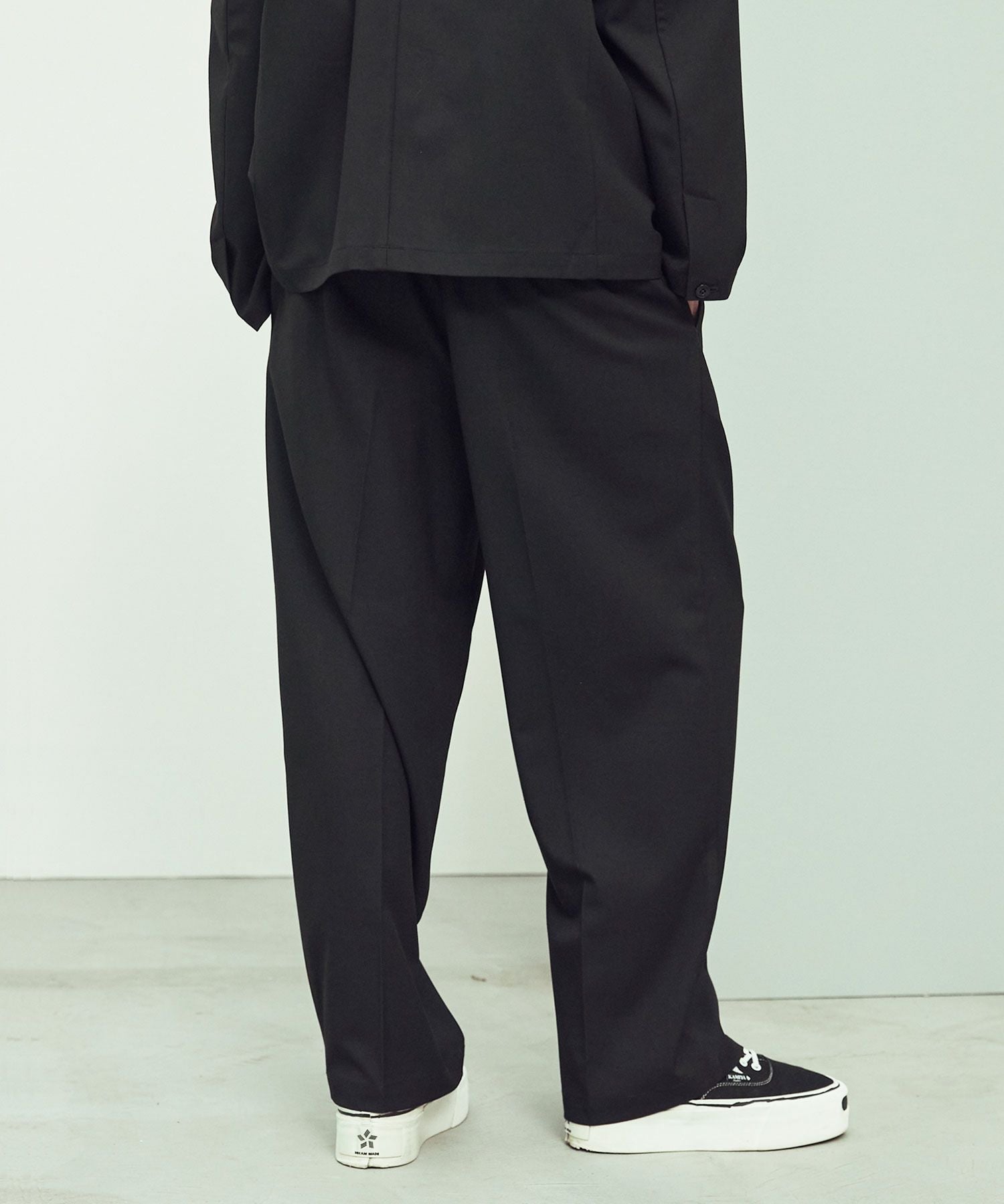 ［新品未使用］プライオリティー　プリーツパンツ　ブラック テンマクデザイン リッジフローフレックスパンツ FLAT BLACK S(S FLAT