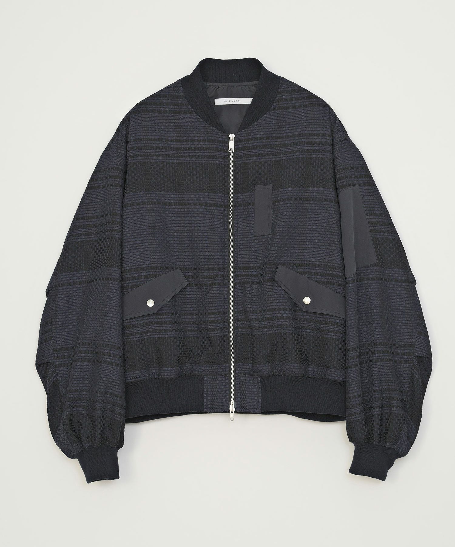 VICTIM] CHECK MA-1 JACKET 〓予約販売・2026年3月頃お届け予定