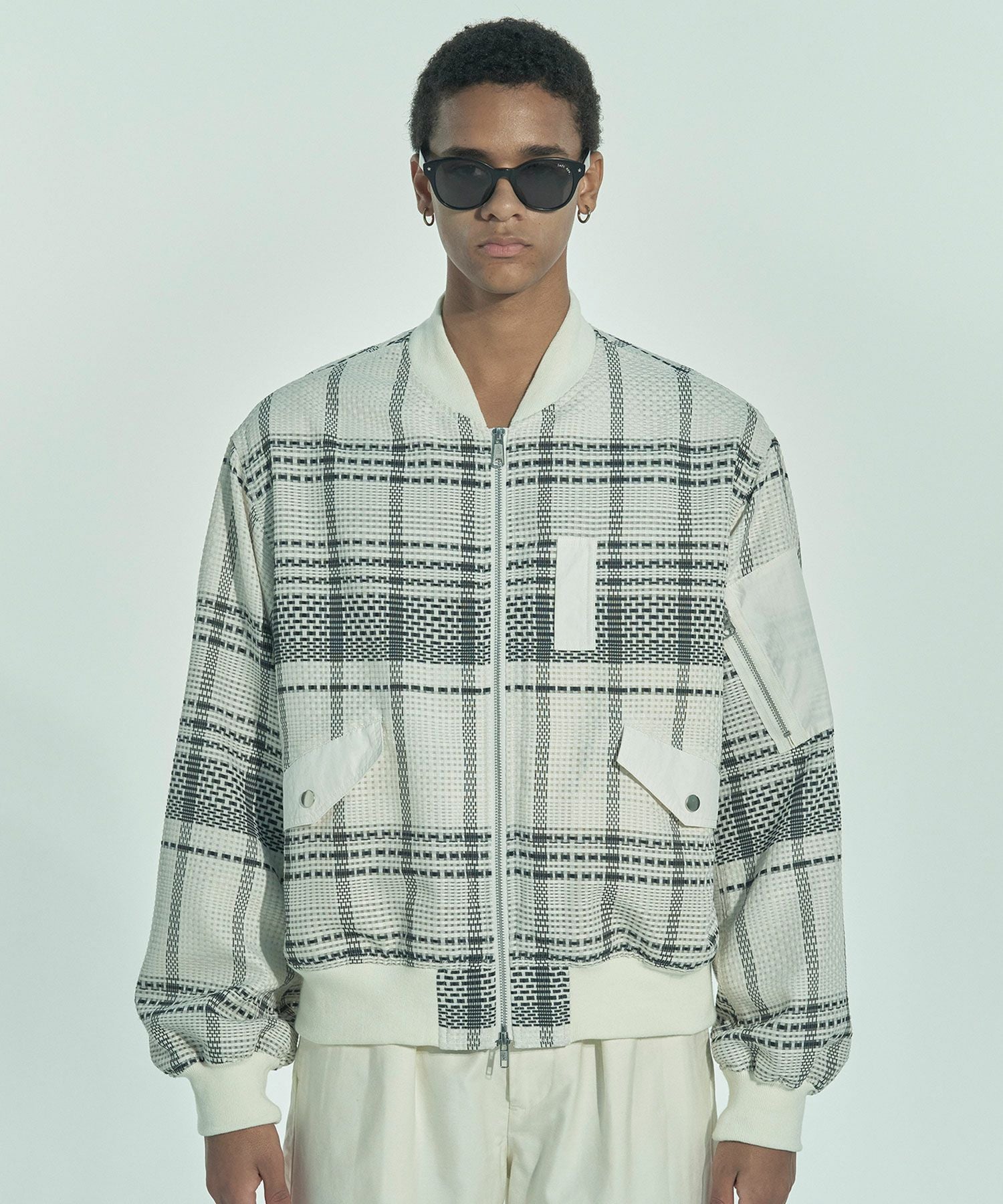 VICTIM] CHECK MA-1 JACKET 〓予約販売・2026年3月頃お届け予定