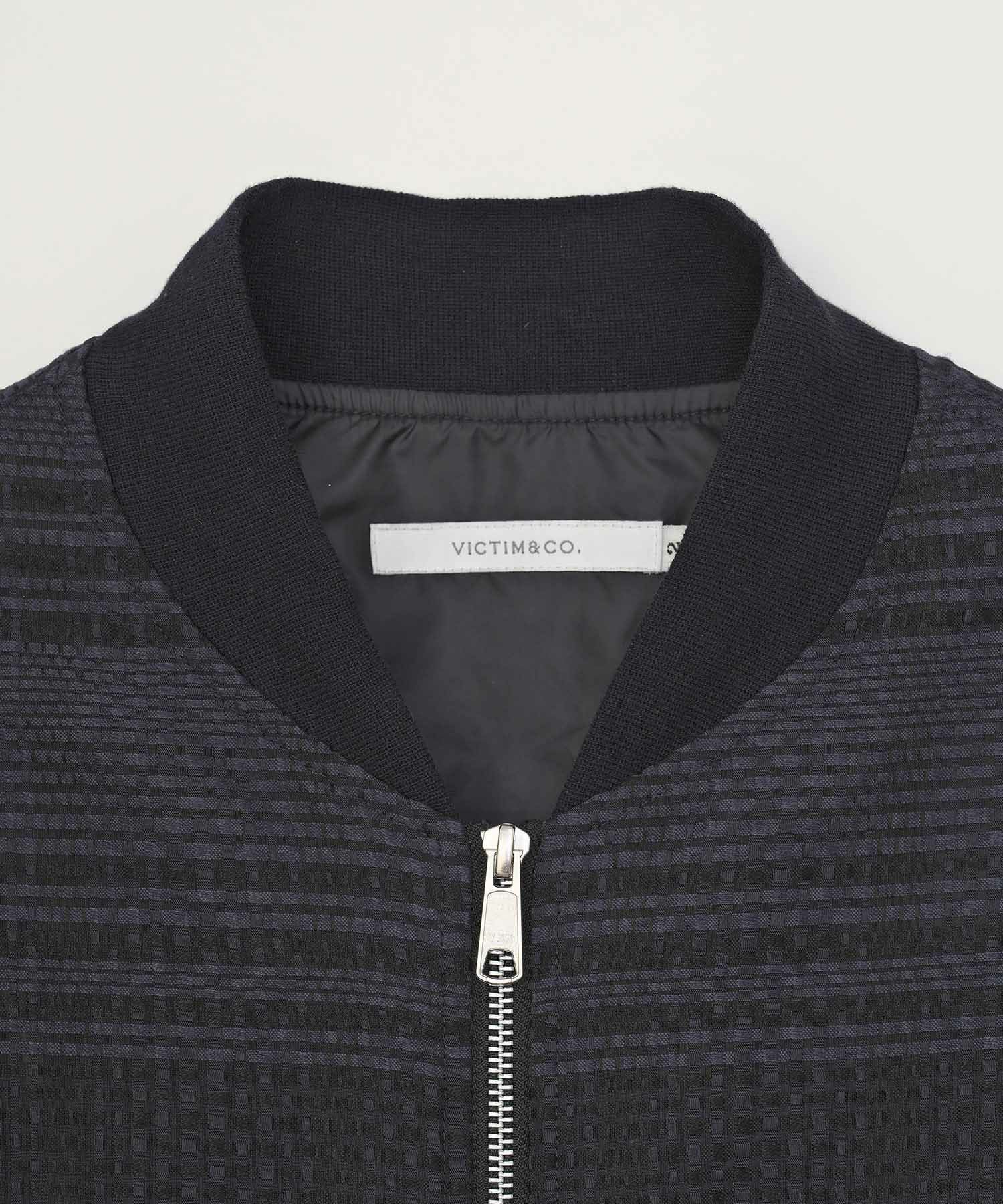 VICTIM] CHECK MA-1 JACKET 〓予約販売・2026年3月頃お届け予定