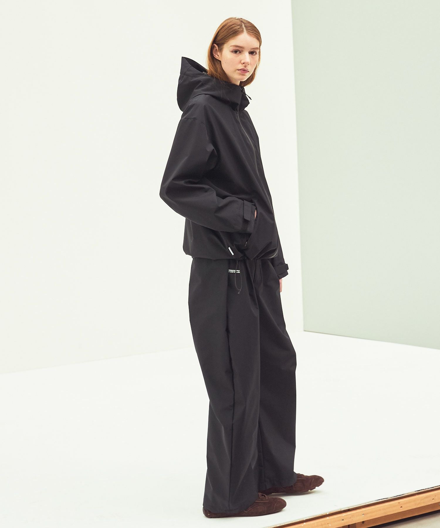 +phenix × OPENING ACTバギーカーブシルエットタックトラウザー phenix × OPENING ACT] WINDSTOPPER by GORE-TEX lab バギーカーブ