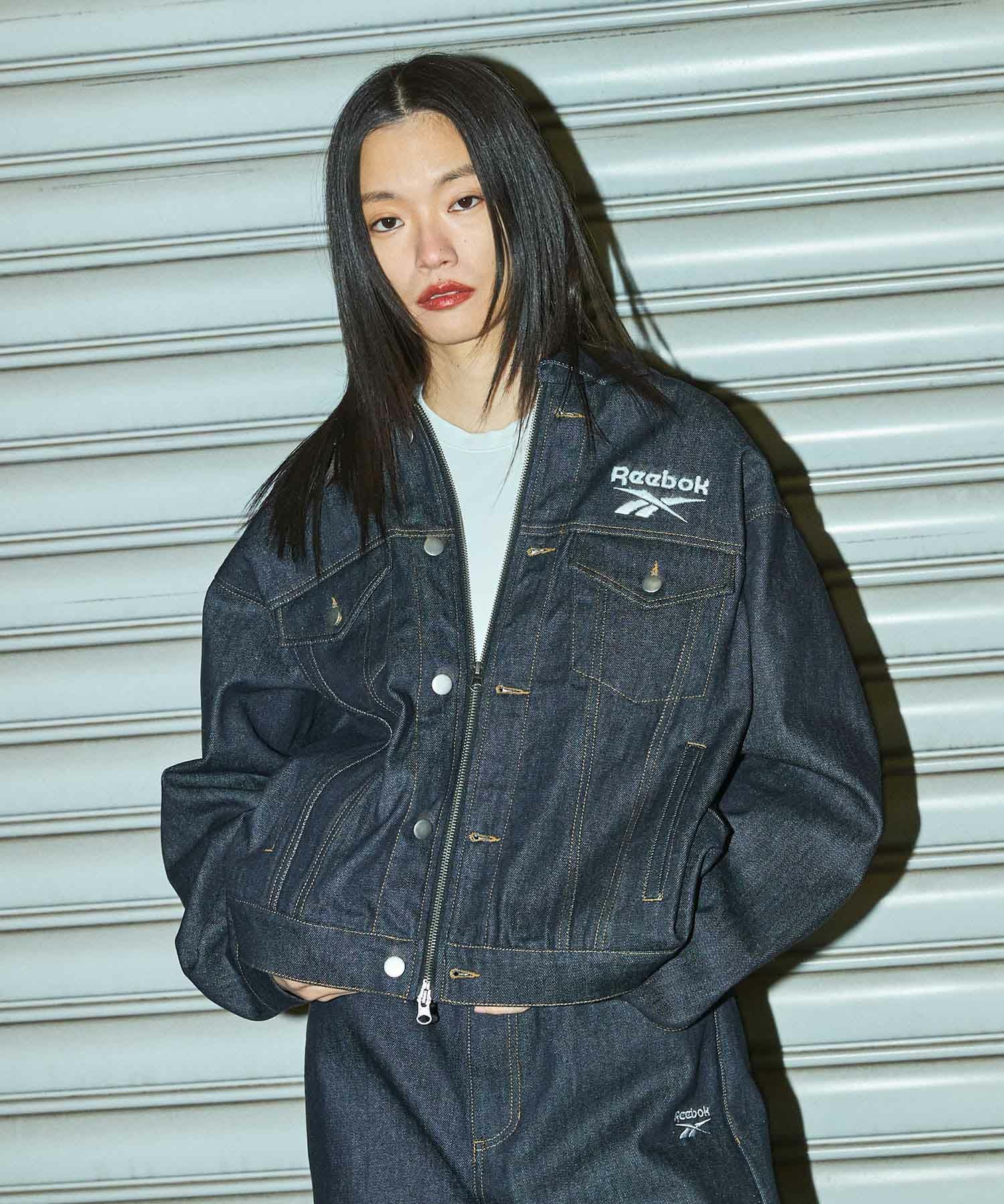 Reebok] デニムトラッカージップアップジャケット | OPENING ACT