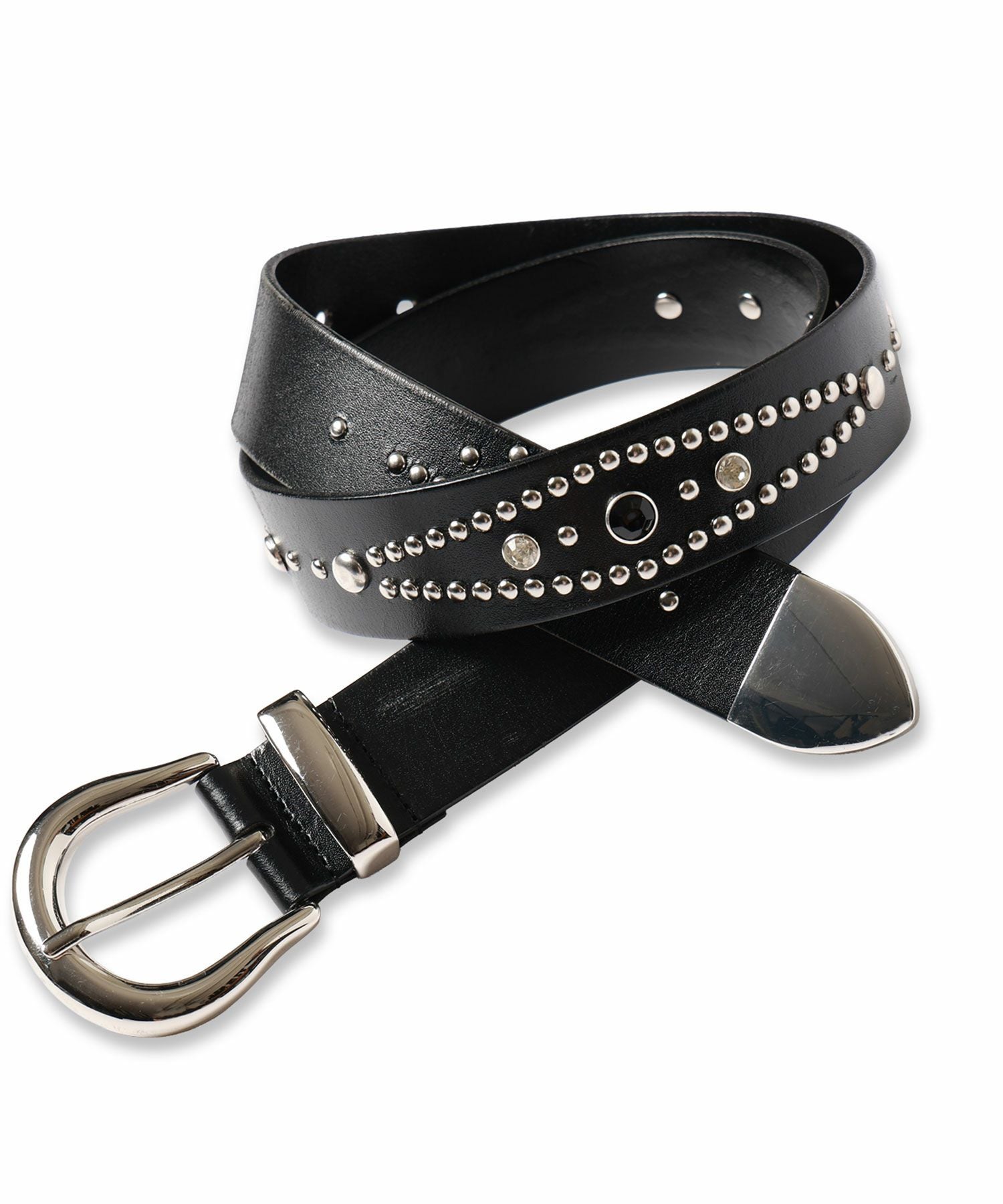 JieDa] WIDE STUDS BELT | OPENING ACT