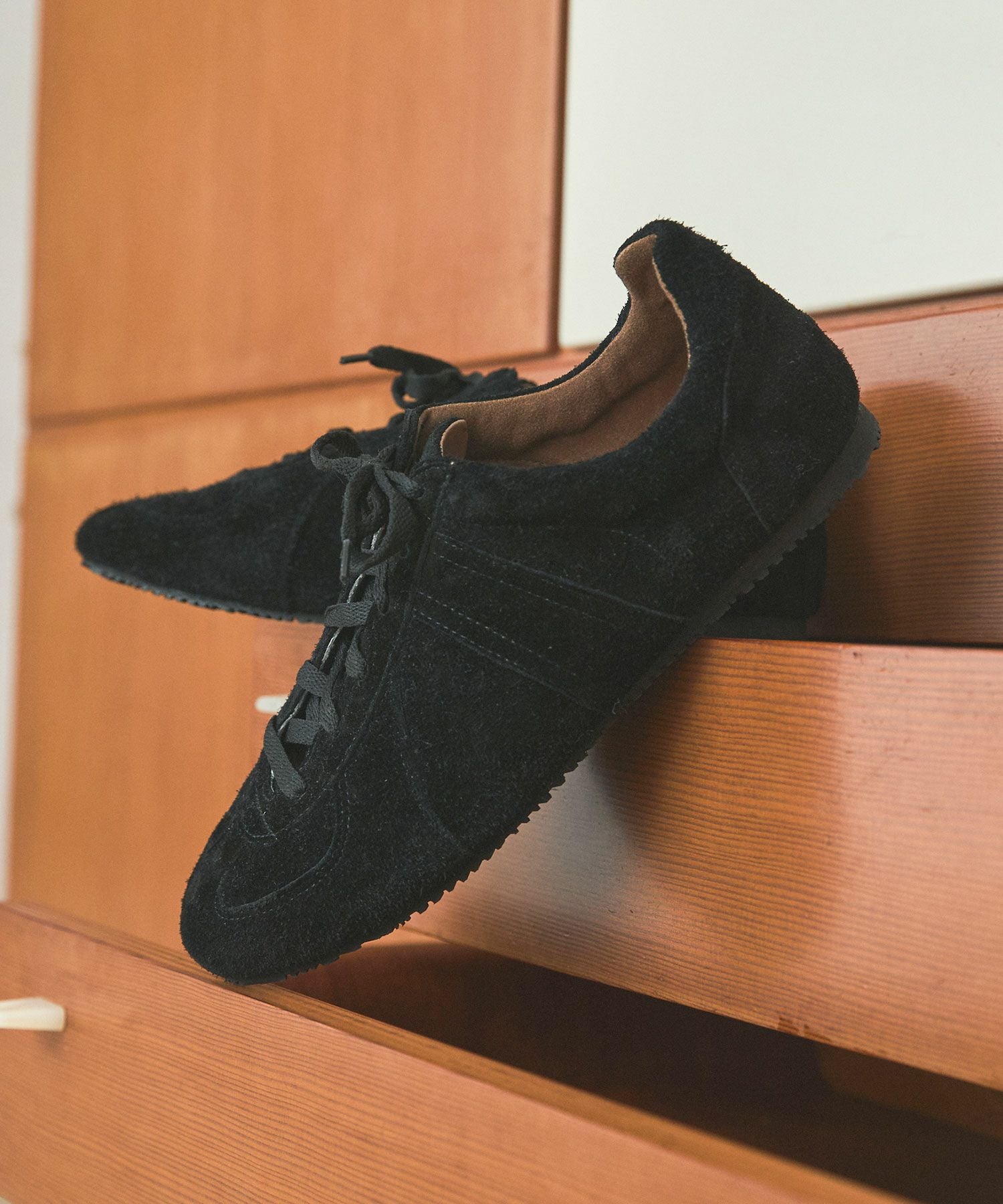 VIBRAM×OPENING ACT] VIBRAMフラットソールリアルレザージャーマン