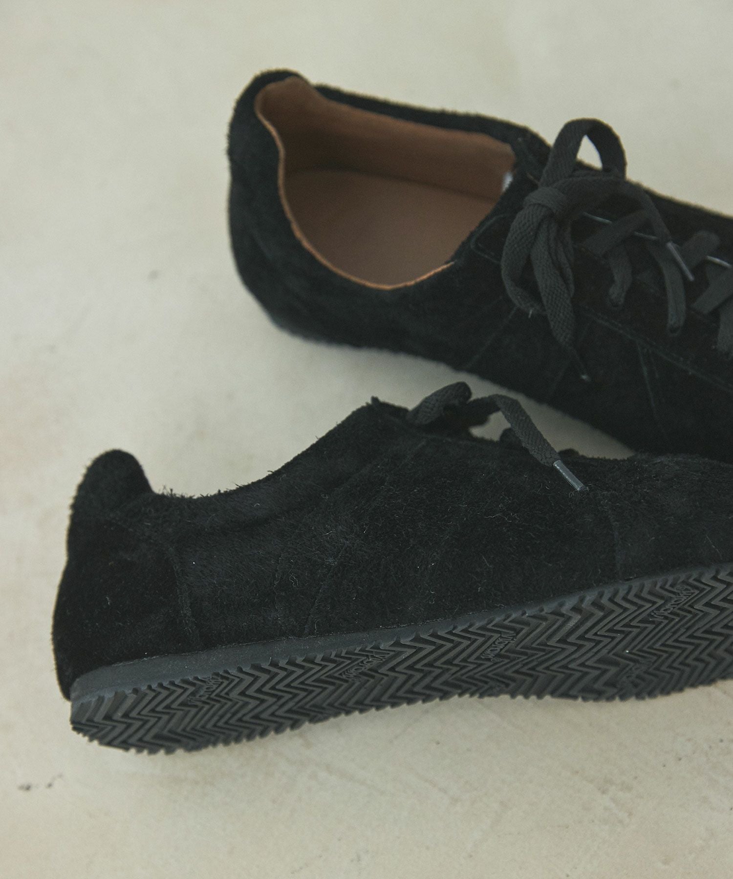 VIBRAM×OPENING ACT] VIBRAMフラットソールリアルレザージャーマン