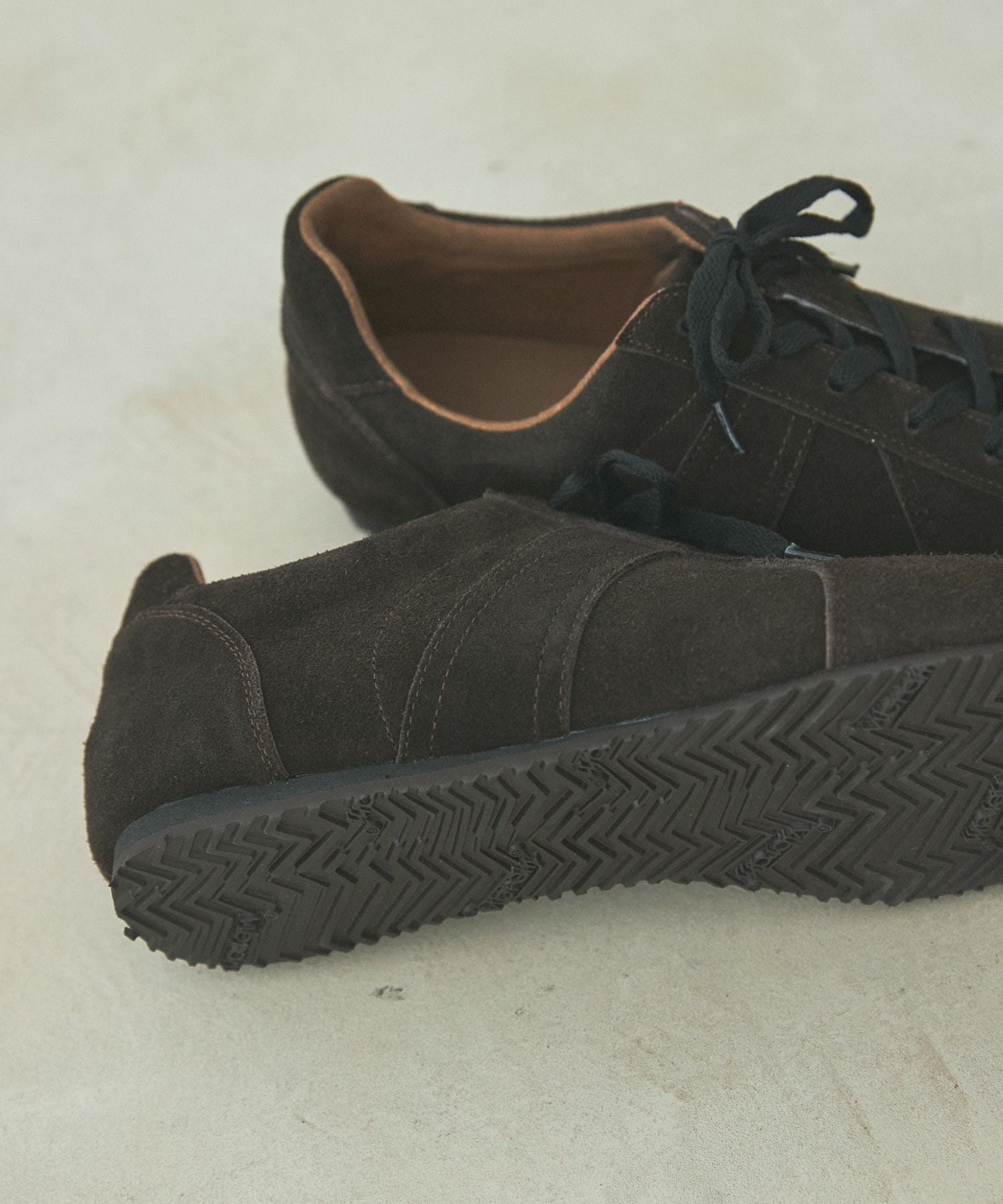 VIBRAM×OPENING ACT] VIBRAMフラットソールリアルレザージャーマン