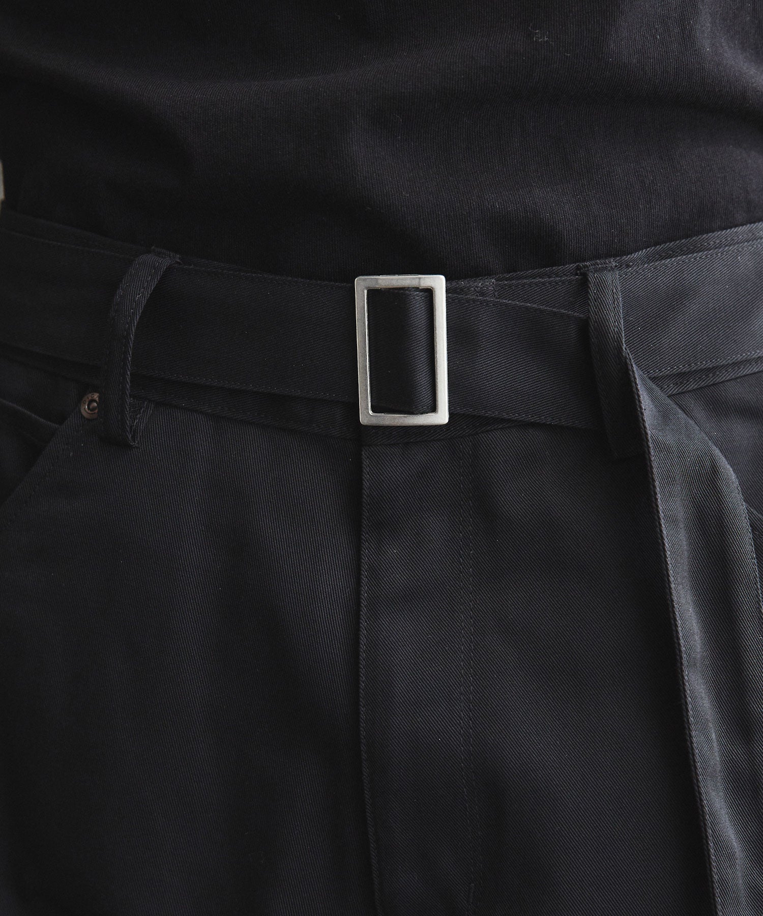 Dickies×OPENING ACT] ベルト付きツイストシームワイドTCツイルワーク