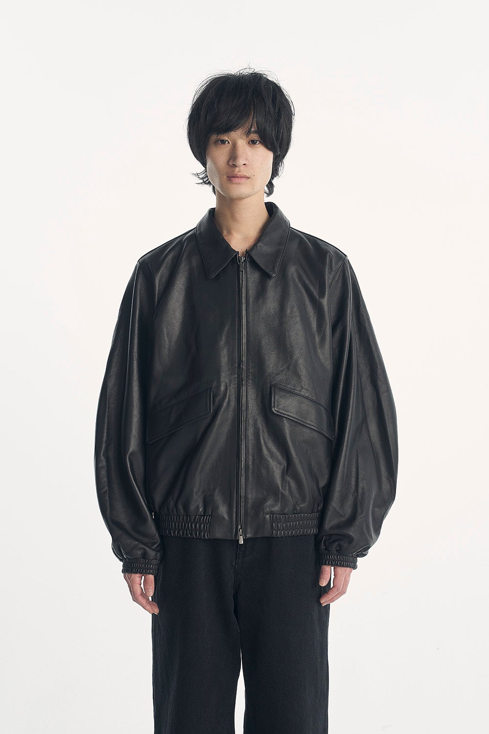 VICTIM] LAMB LEATHER JACKET 〓予約販売・10月頃お届け予定