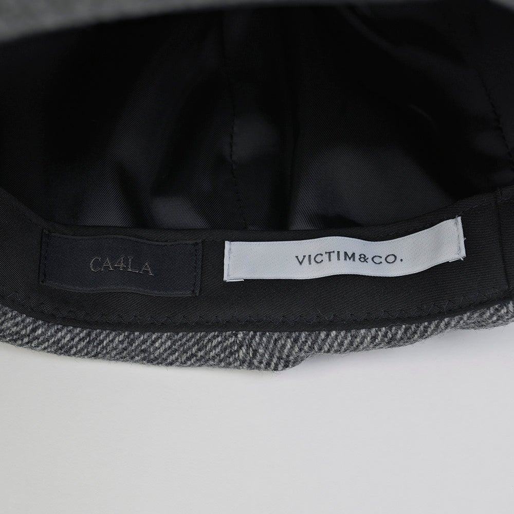 VICTIM × CA4LA] BIG CASQUETTE 〓予約販売・10月頃お届け予定