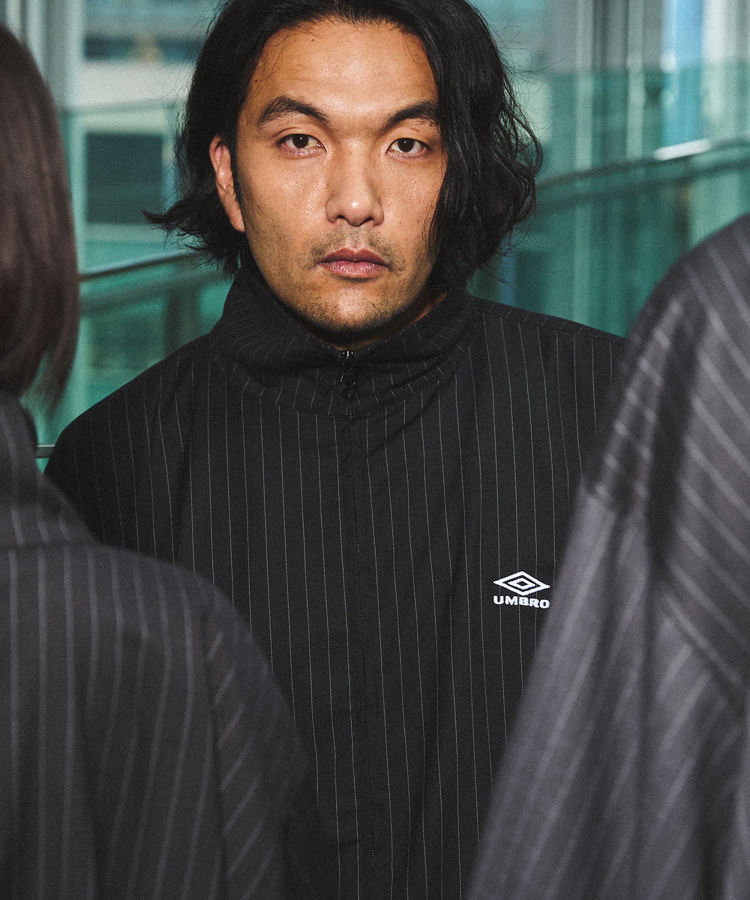 UMBRO×OPENING ACT] Oversized Stripe Tracksuit Jacket 〓予約販売・9