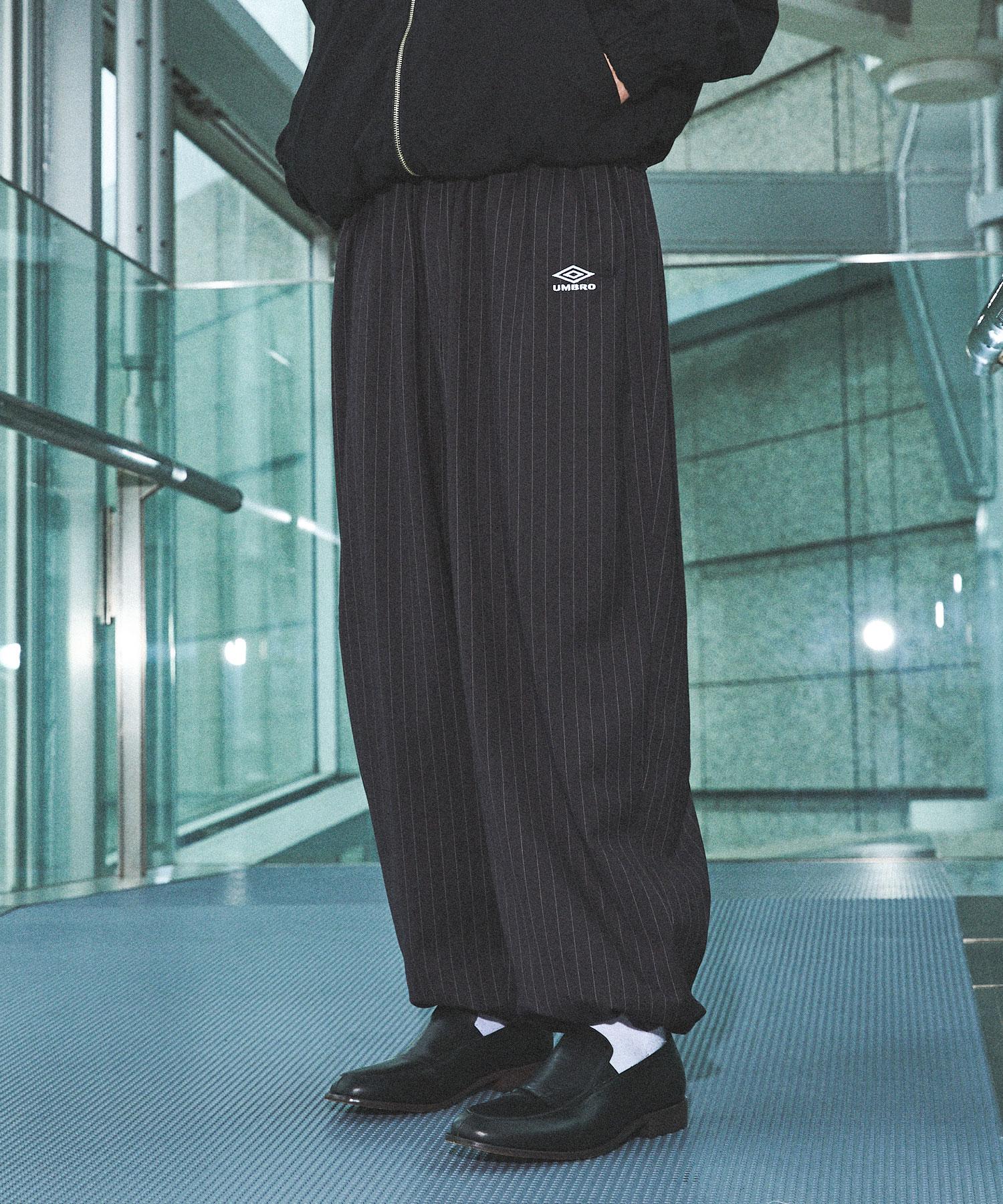 UMBRO×OPENING ACT] Stripe Baggy Track Pants 〓予約販売・9月下旬