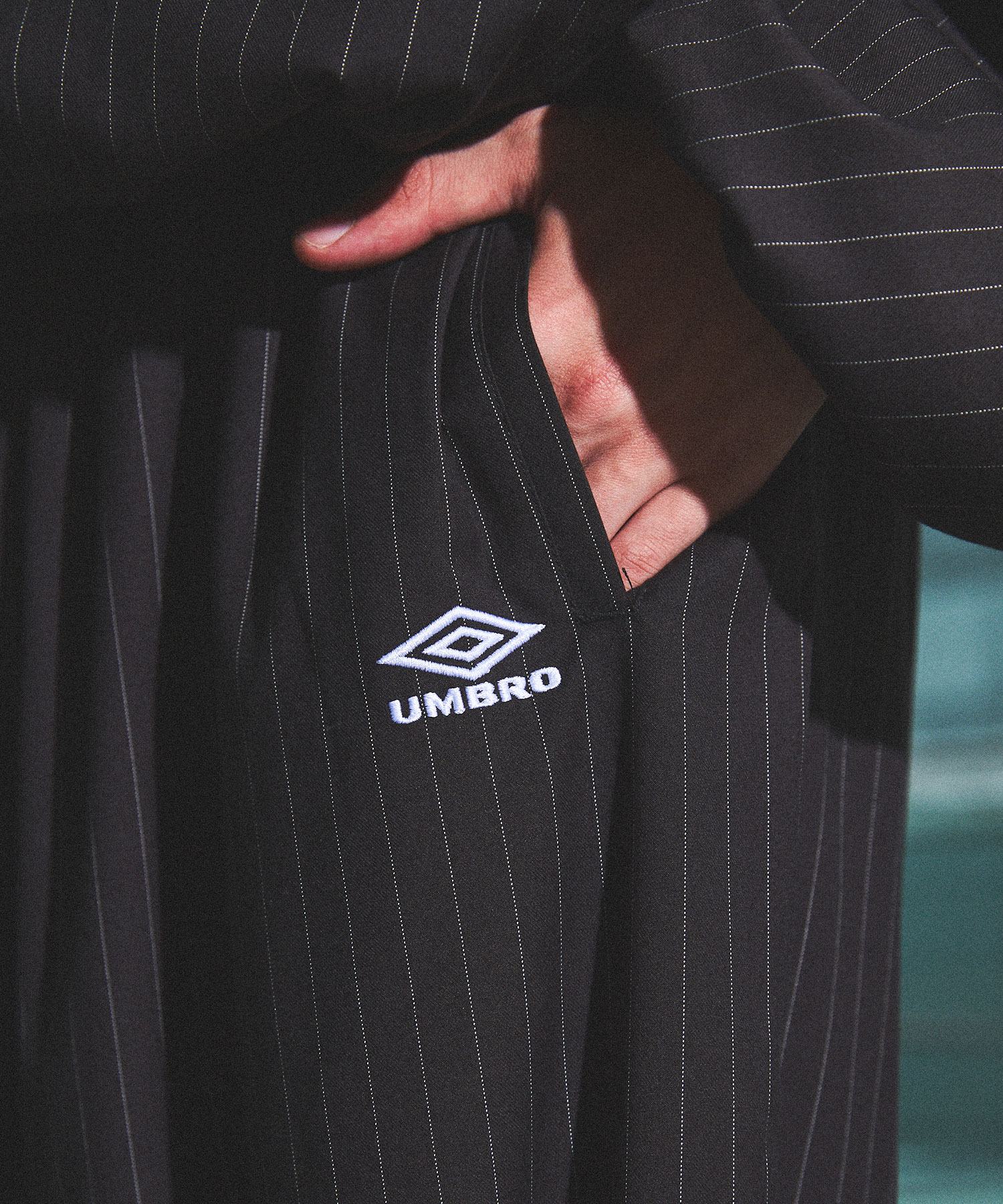 UMBRO×OPENING ACT] Stripe Baggy Track Pants 〓予約販売・9月下旬