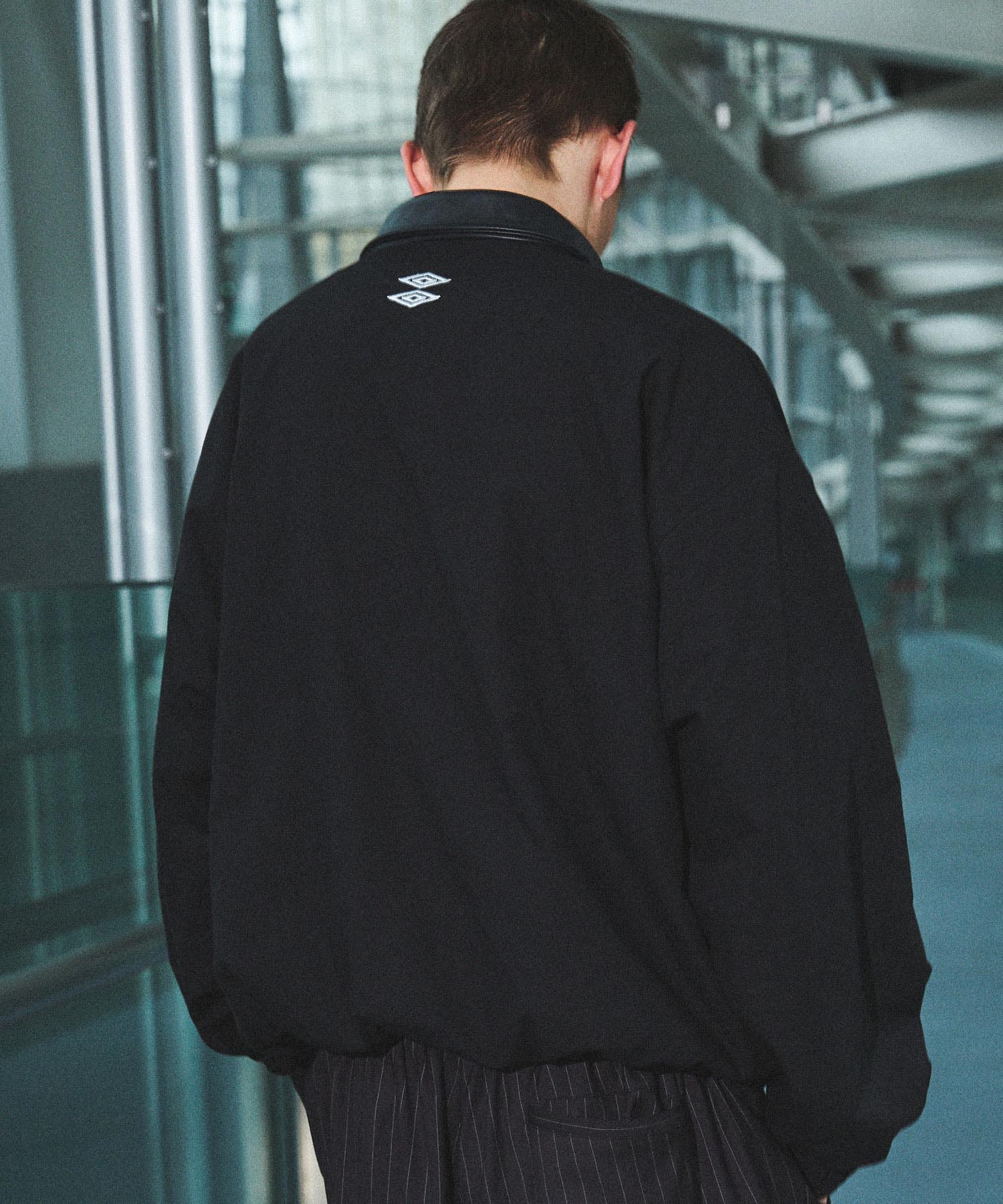 UMBRO×OPENING ACT] Leather Collar Reversible Jacket 〓予約販売・9